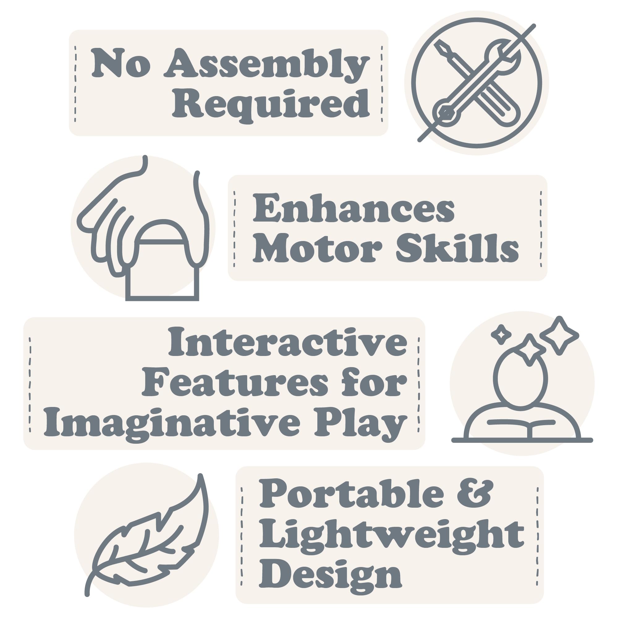 Toyrific 99 cm Hobby Horse Toy with Sounds, Wheels, and Strong Grip Handles | Ages 2+ 6