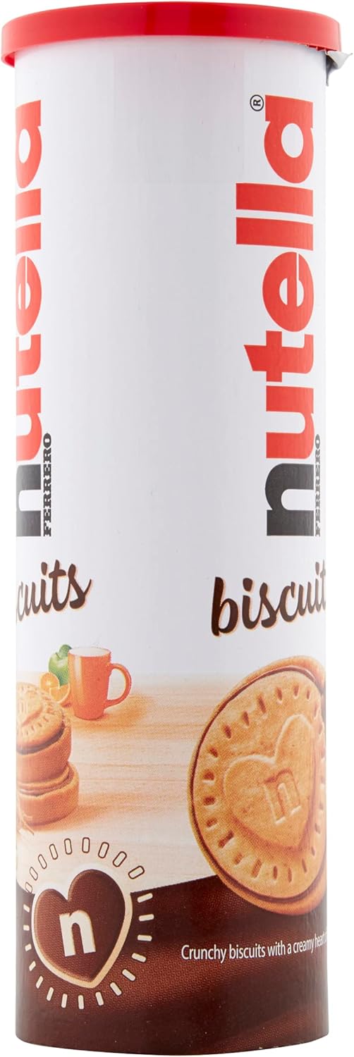 Nutella - Chocolate Biscuits with Creamy Hazelnut Filling, 166g