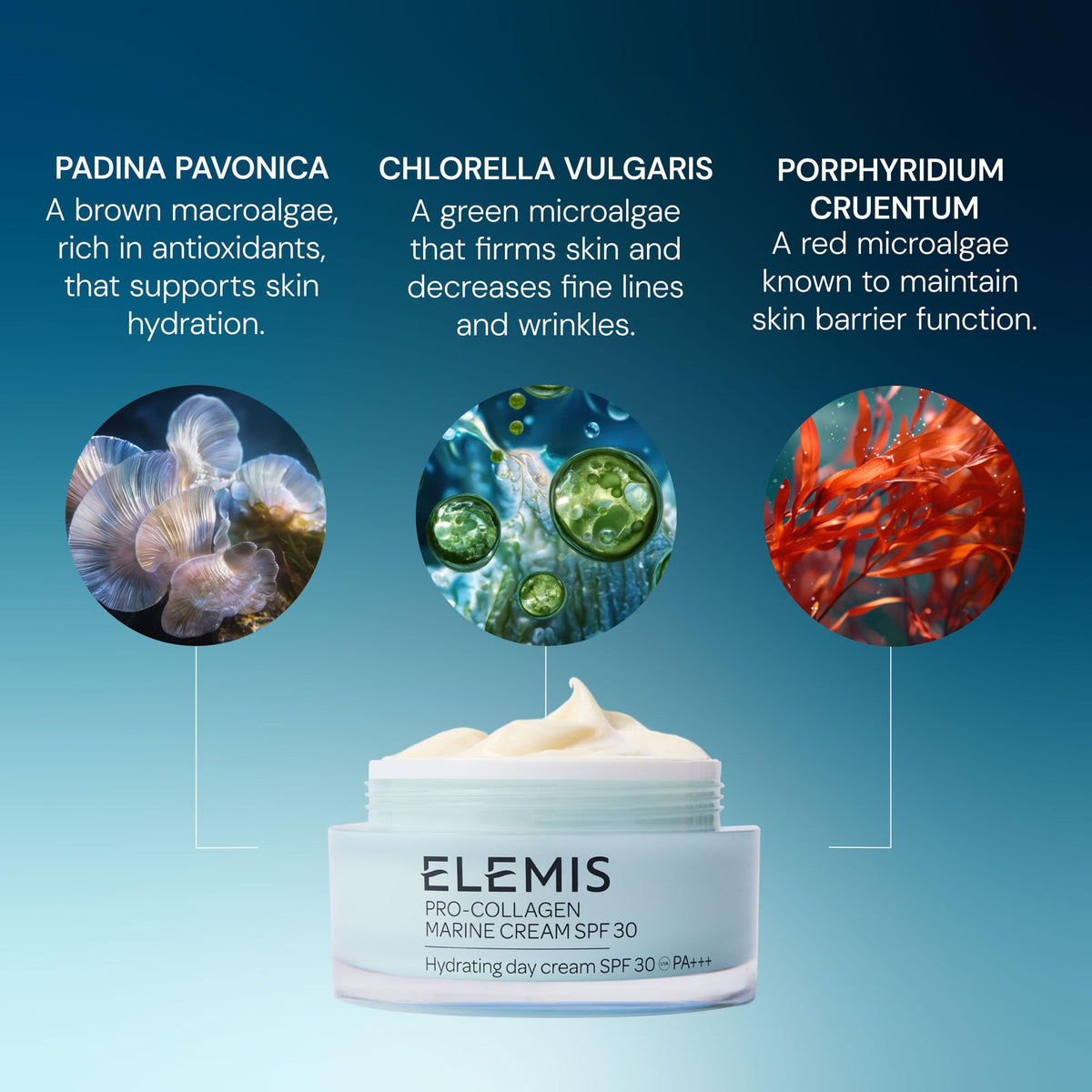Elemis Pro-Collagen Marine Cream SPF30 - Firms, Smoothes, Hydrates | 30 ml