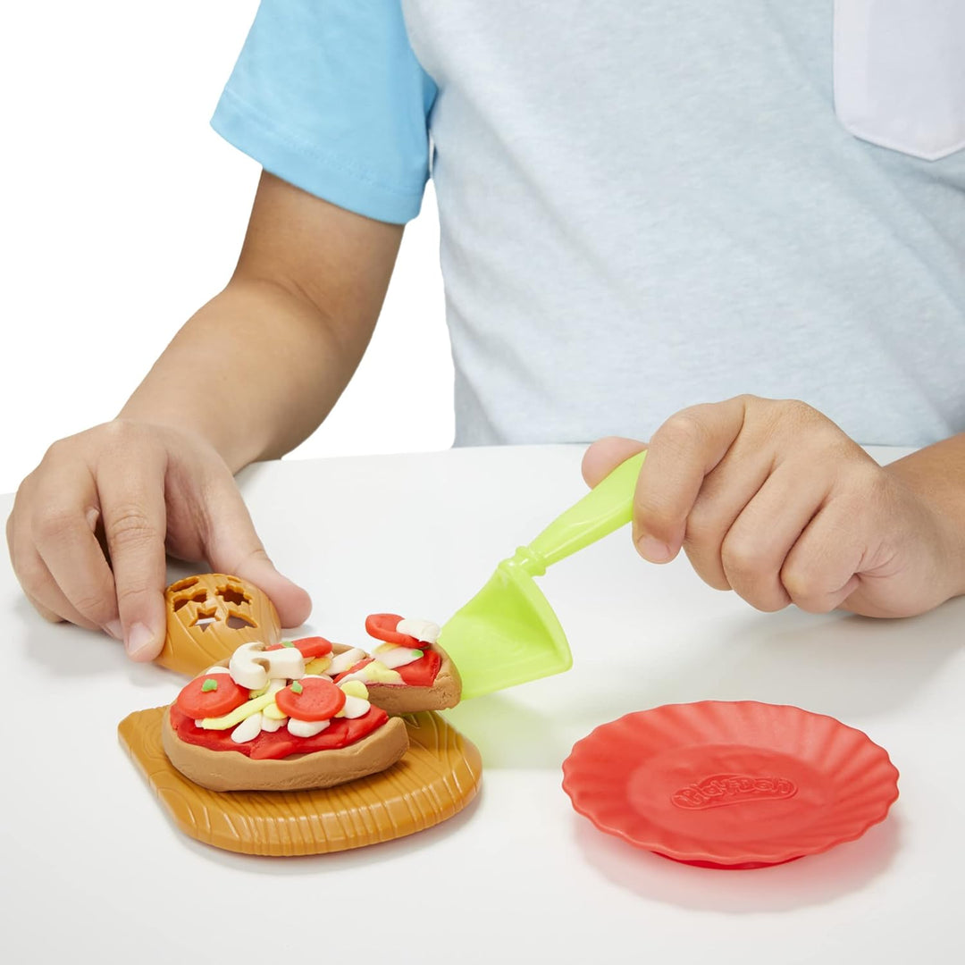 Play-Doh Kitchen Creations Pizza Oven Playset - 6 Colors & 8 Tools for Kids 3+