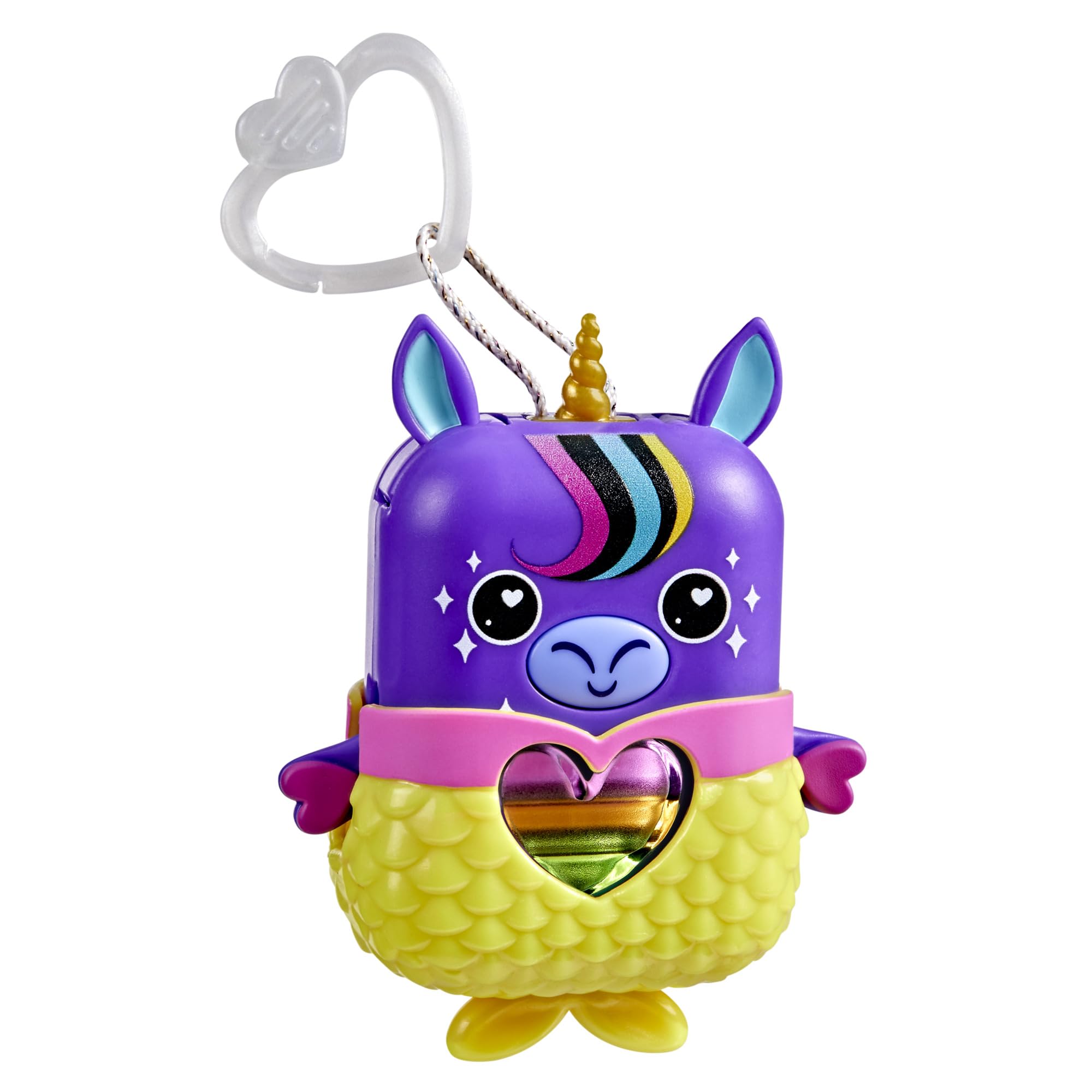 Hasbro Nano-Mals Stardream the Unicorn - Electronic Fidget Pet with Light-Up Heart, 70+ Reactions & Silent Mode 7