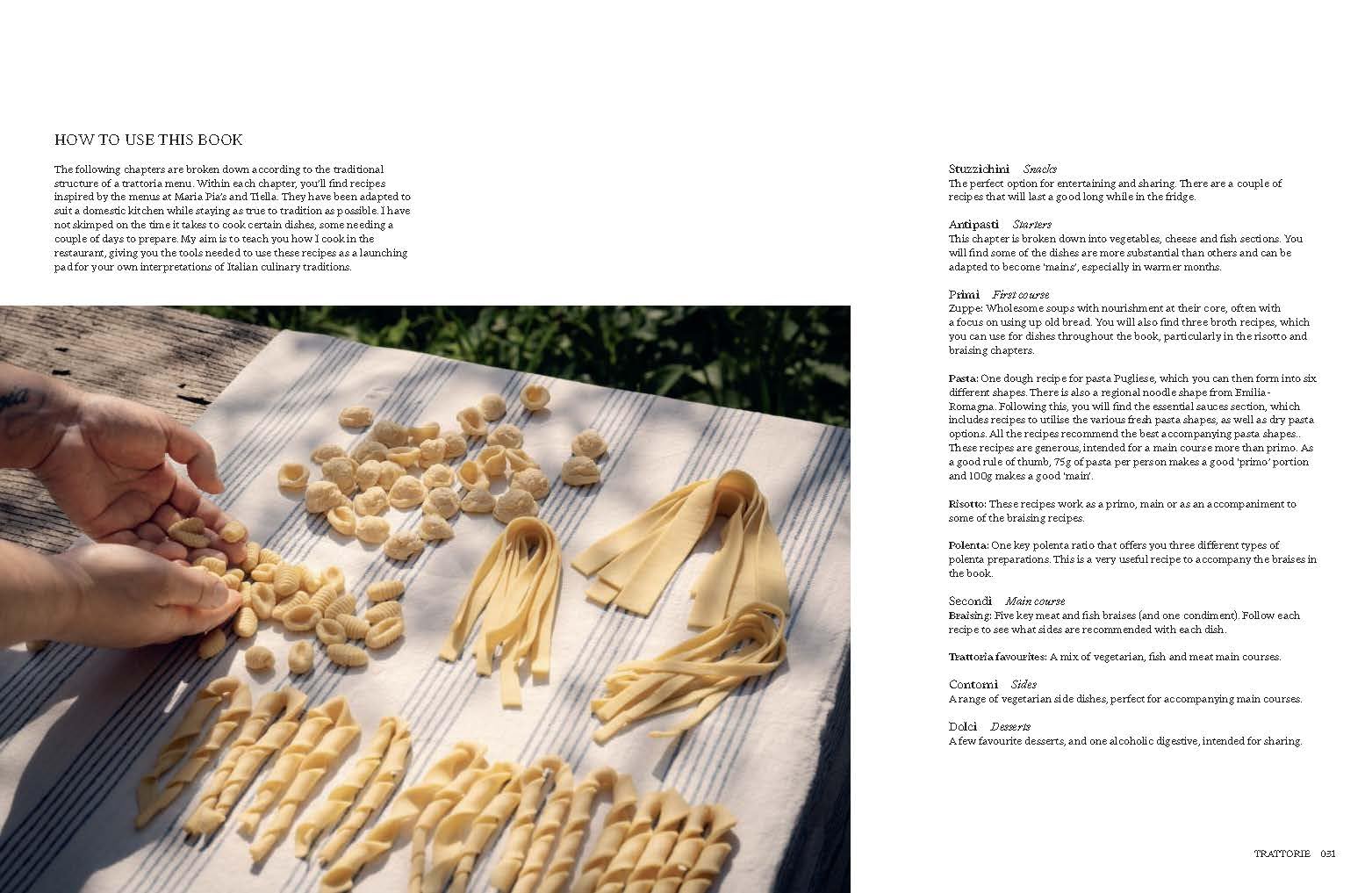 Ebury Press La Trattoria - Italian Cookery Hardcover Book | 288 Pages 2
