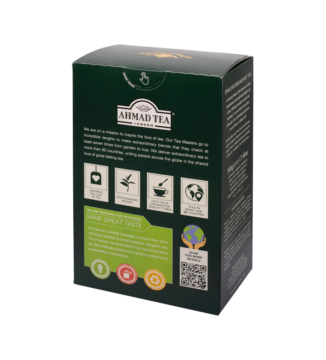 Ahmad Tea English Breakfast - Loose Black Tea, 600g
