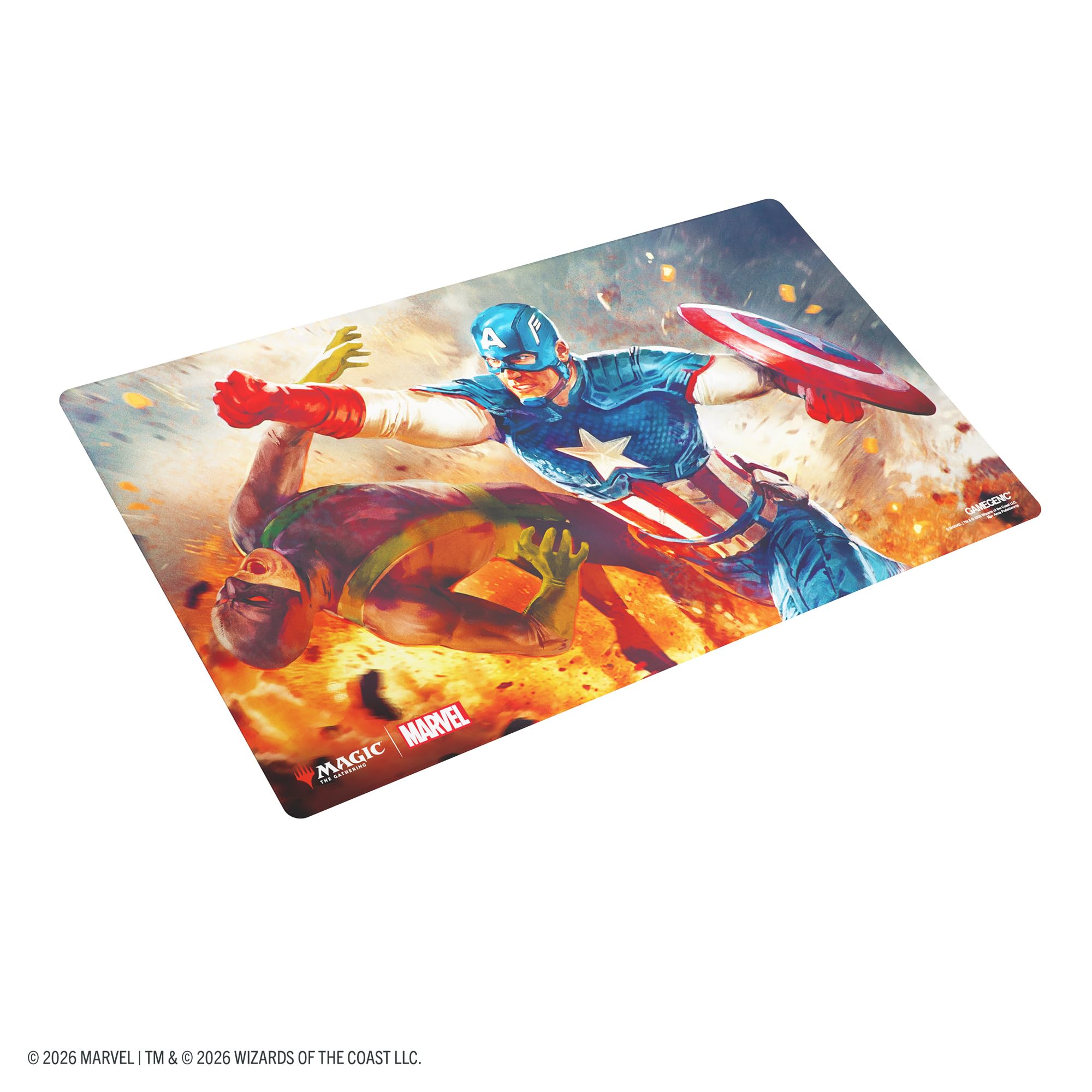 Gamegenic Magic: The Gathering Marvel Super Heroes Prime Playmat - Captain America 2