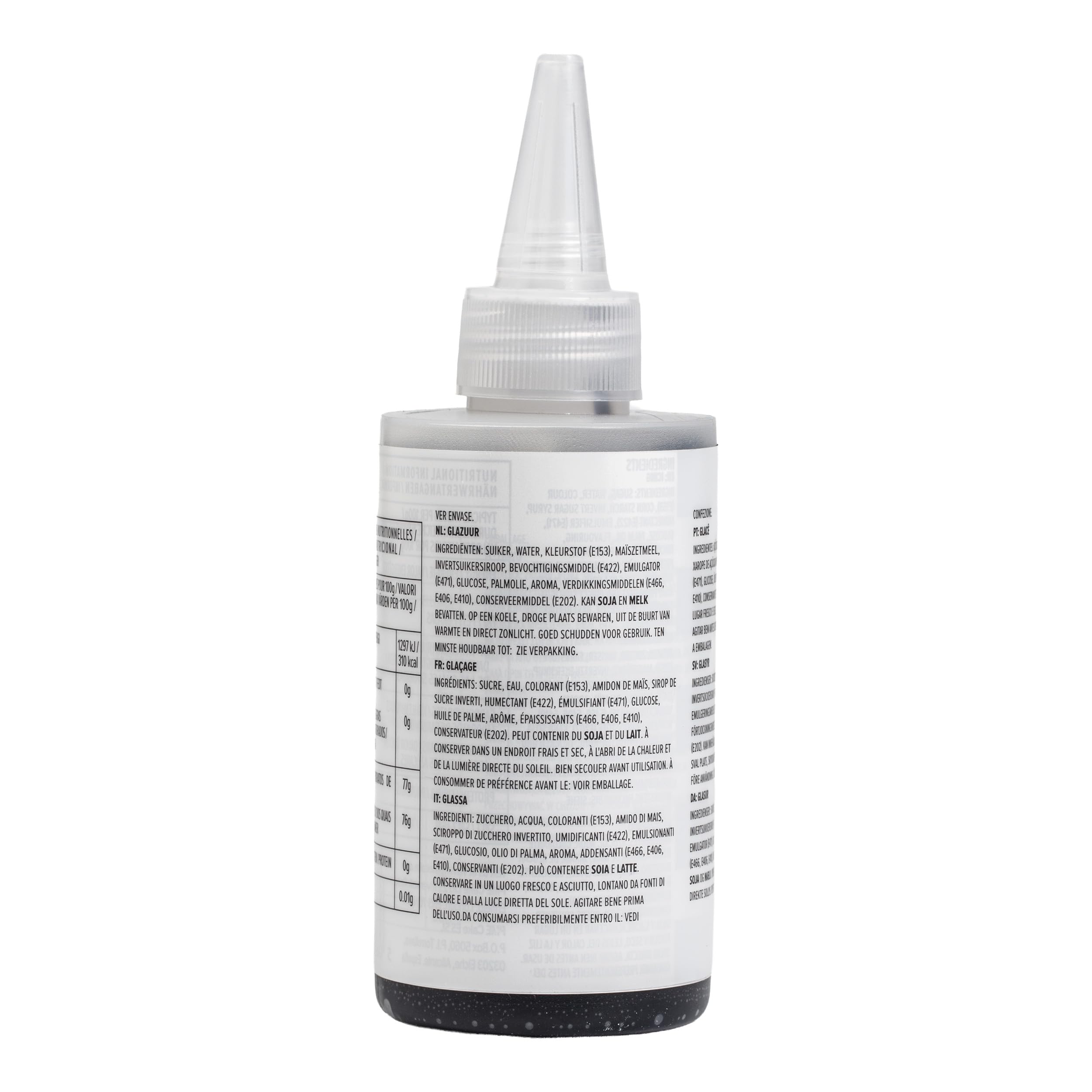 PME Black Biscuit Icing - Ready-to-Use for Cookie Decorating | 120g 6