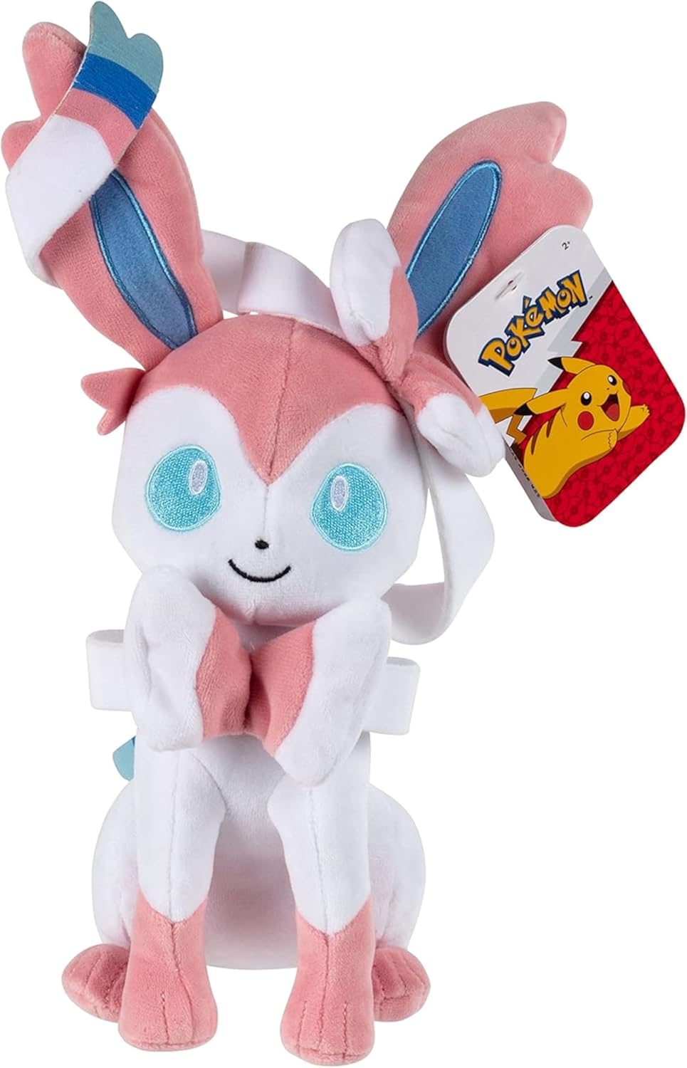 Pokémon Sylveon Plush - 8-Inch Soft Plush with Authentic Details - Ages 2+