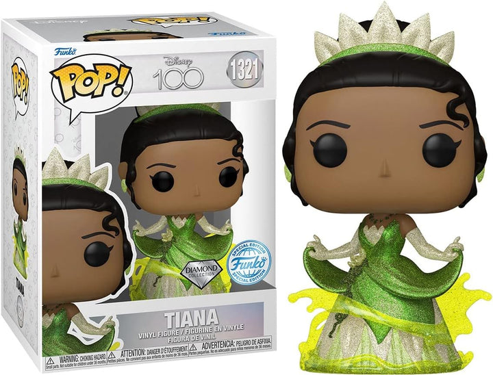 Funko Pop! Disney 100 - Tiana Diamond Glitter Vinyl Figure (70081)