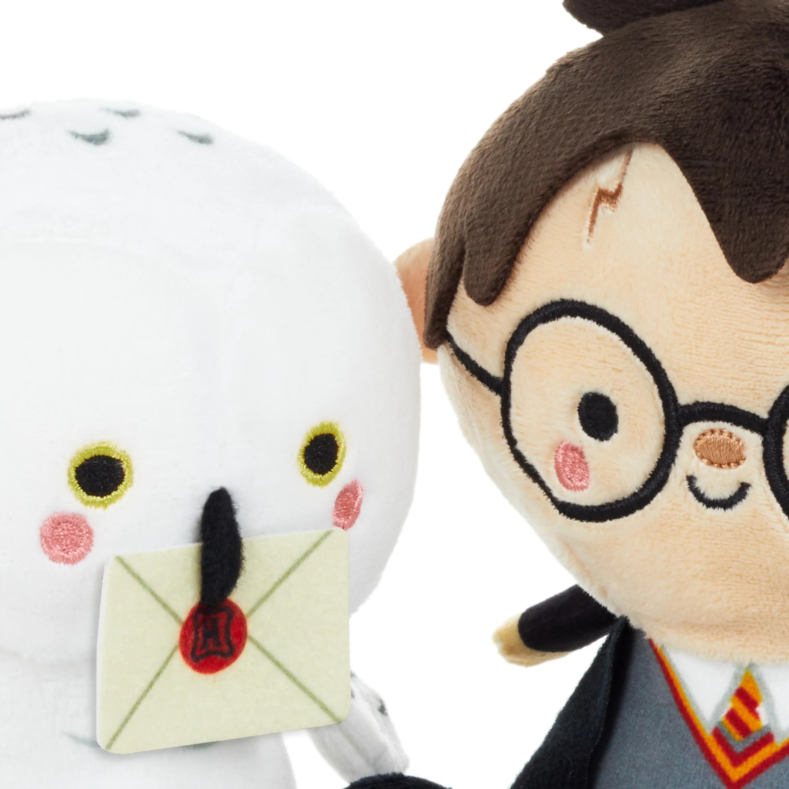 Hallmark Better Together Harry Potter and Hedwig Soft Toy Pair with Magnets | Pack of 2 3