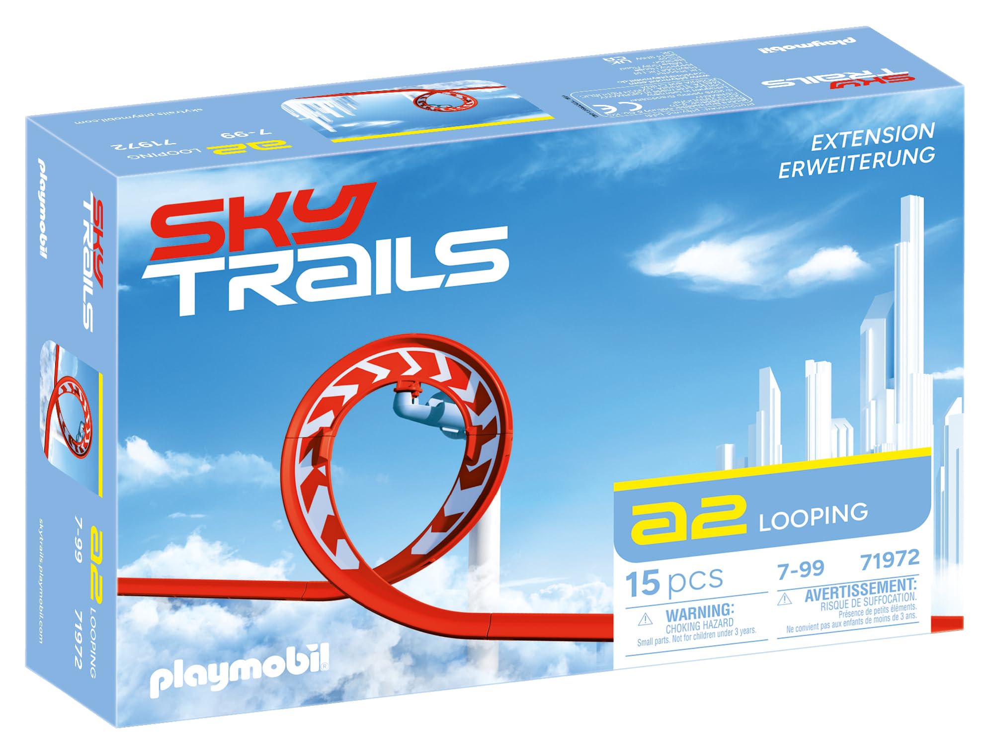 Sky Trails Looping Construction Toy - Build Spectacular Racing Tracks with Action-Packed Stunts 1