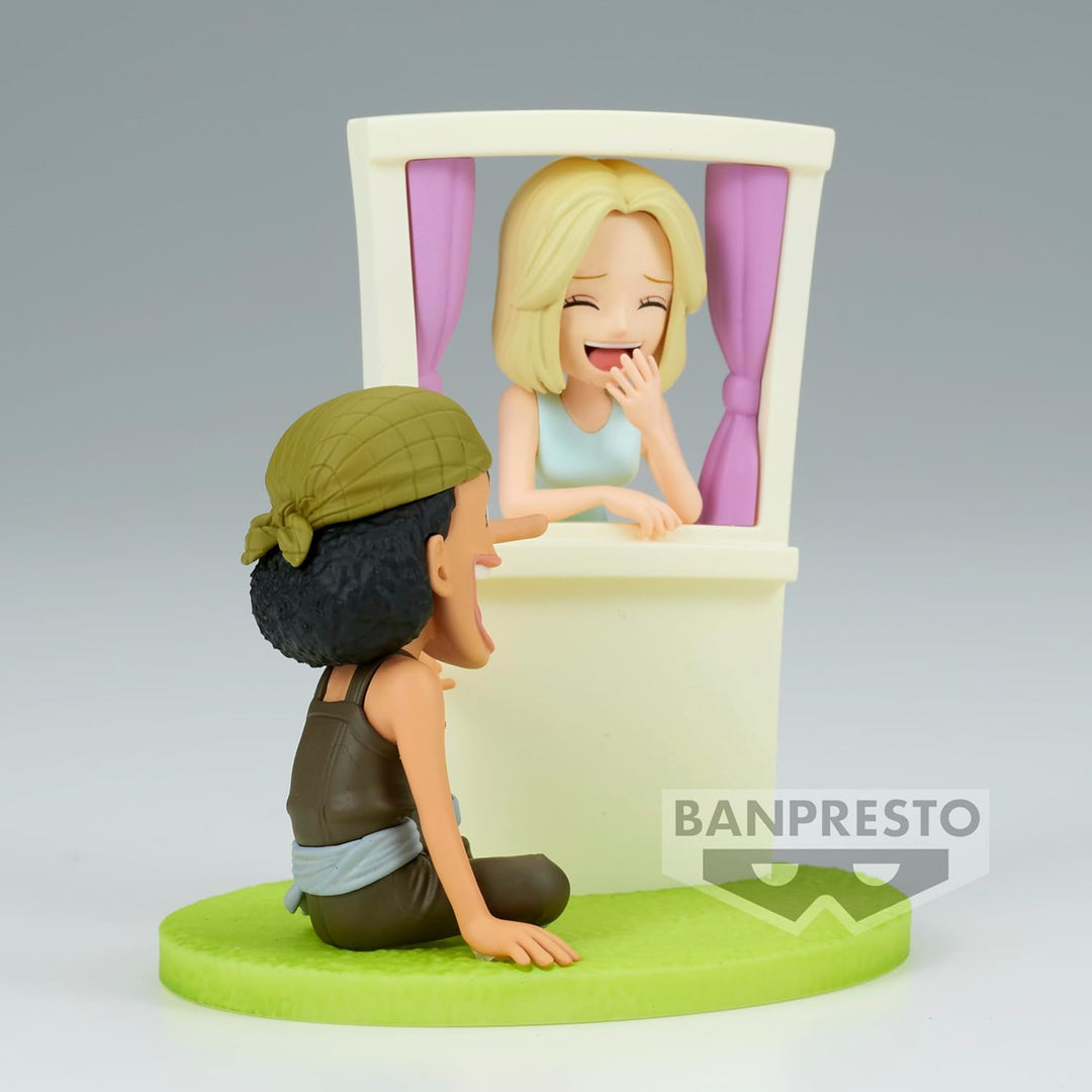 Banpresto World Collectable Figure One Piece - Usopp & Kaya Action Figure (BP88702P)