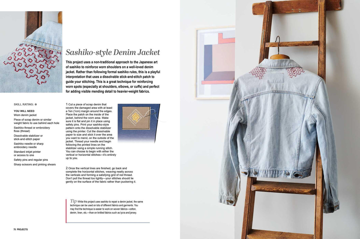 CICO Books A Beginner's Guide to Visible Mending - Over 20 Easy Projects | Paperback | English