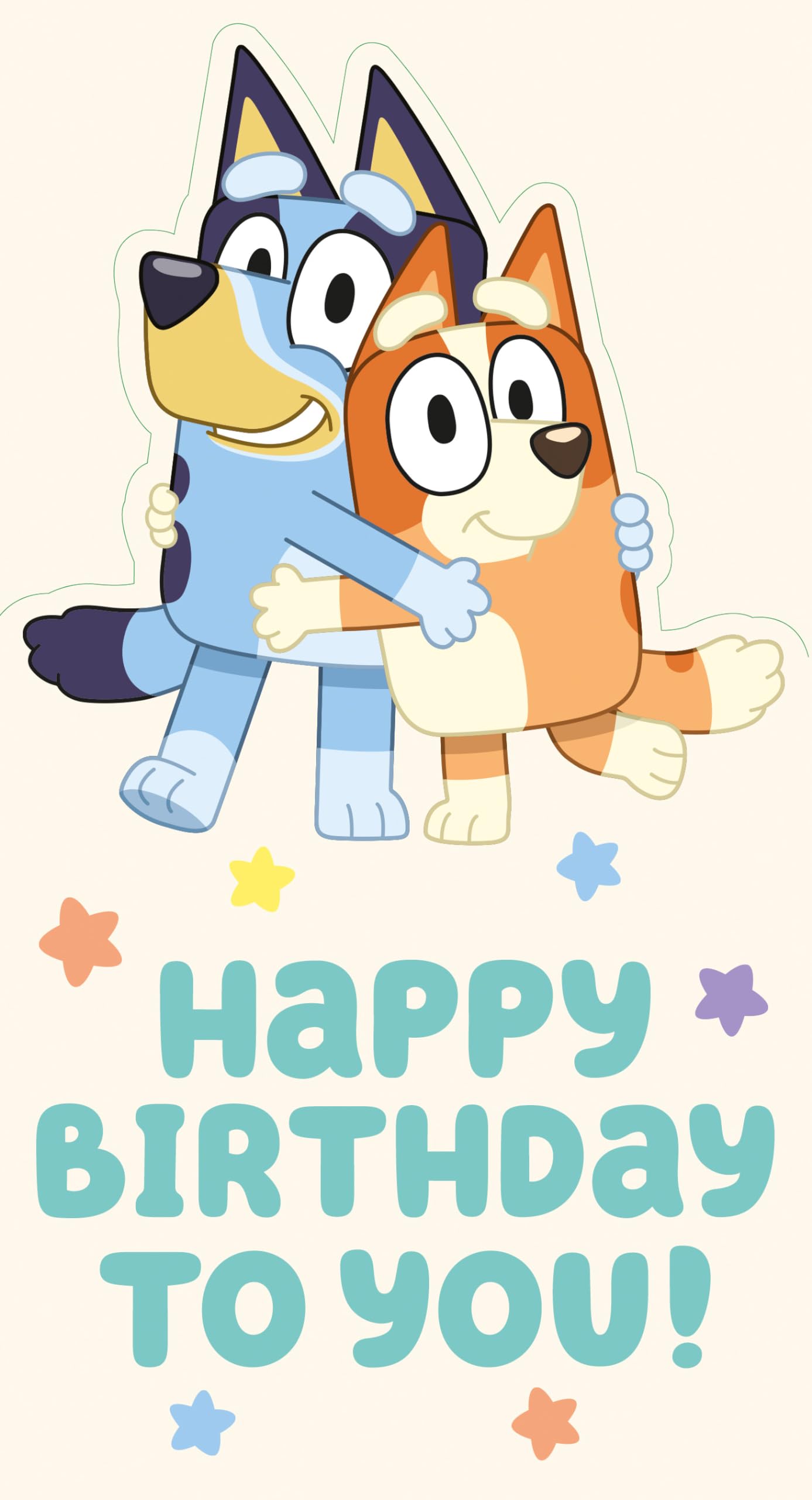 Danilo Promotions LTD Bluey Birthday Card - Officially Licensed | 210 x 290 mm 1