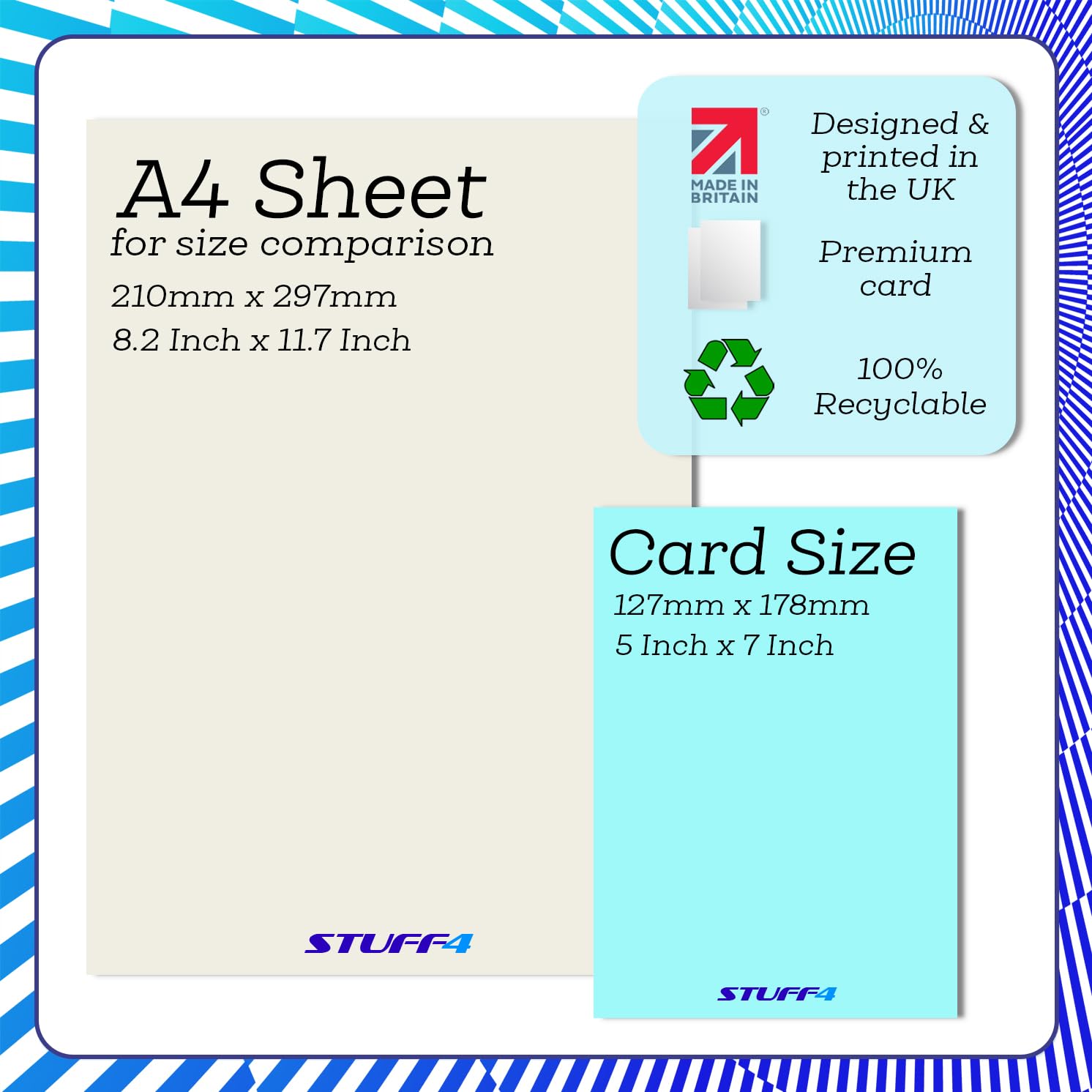 Stuff4 20th Anniversary Card for Women Men - Vintage Newspaper Married in 2006, 5x7 Inch Greeting Card 6