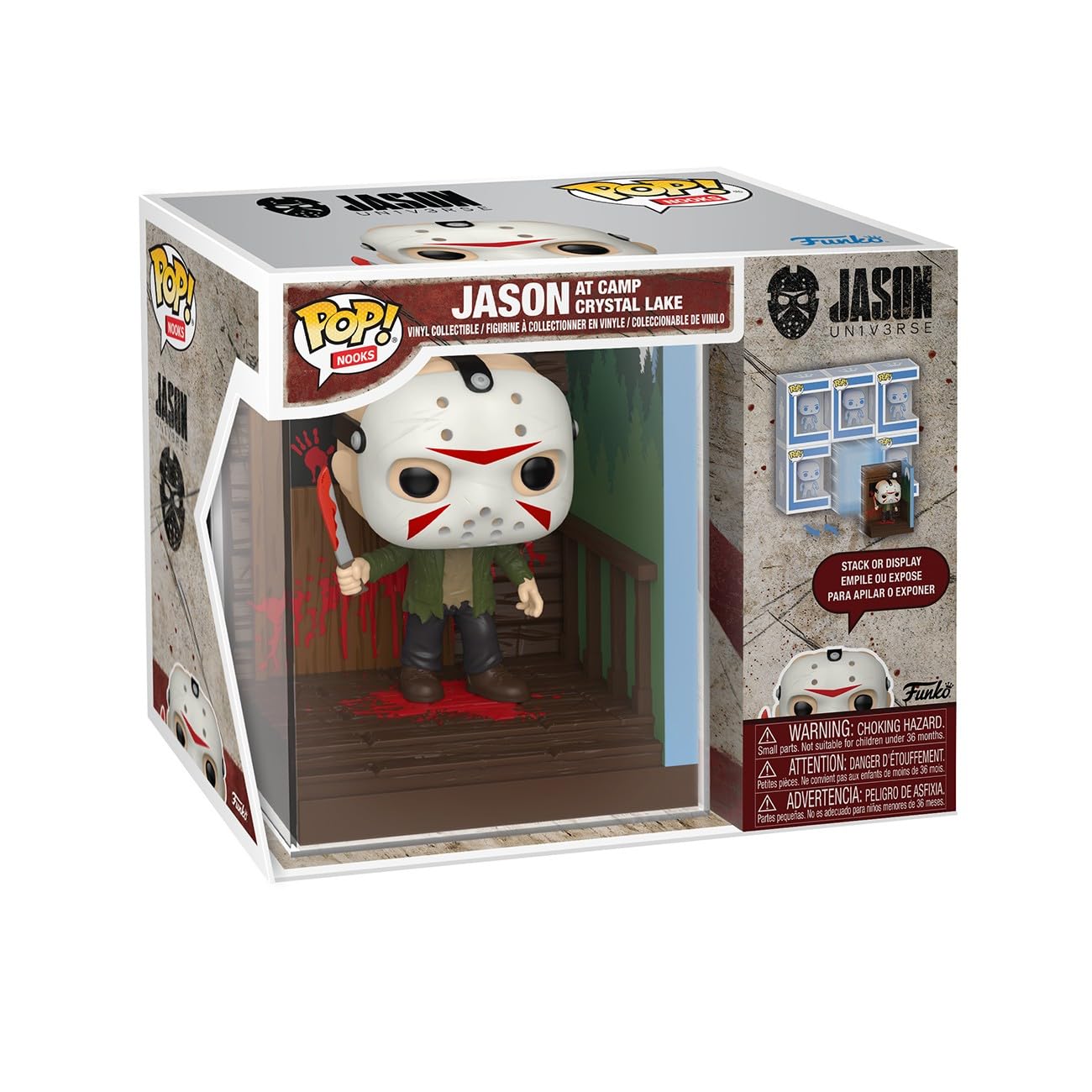 Funko POP! Nooks Jason Voorhees - Friday the 13th Collectible Figure [Movie Theme]
