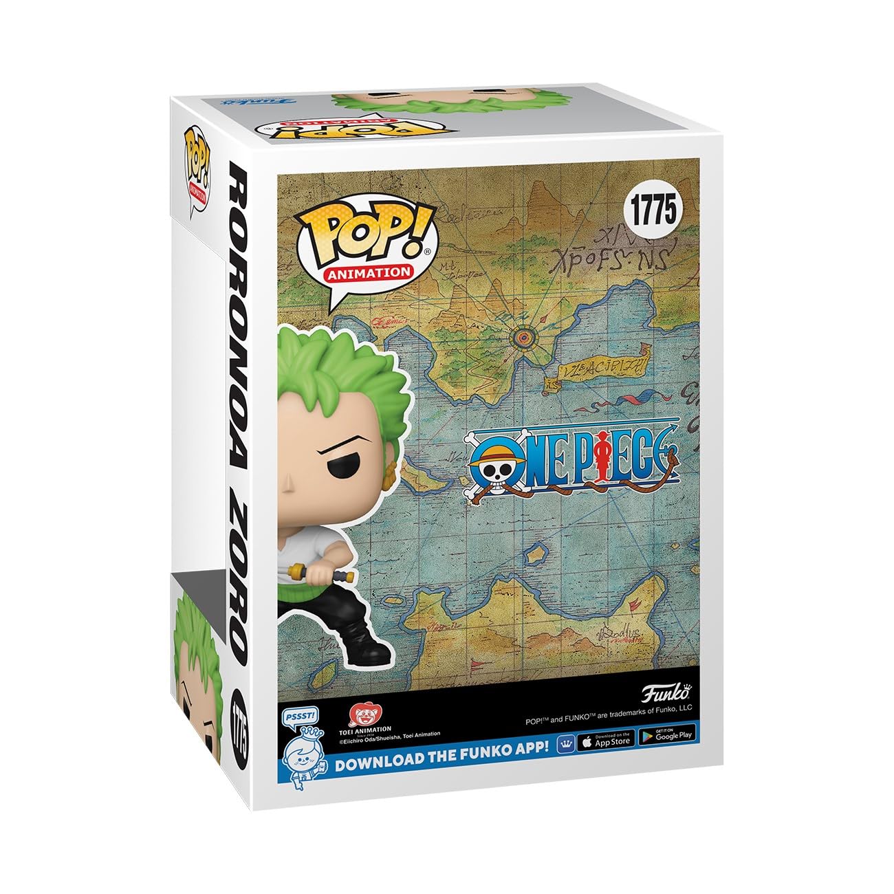Funko Pop! One Piece Roronoa Zoro - 3.75 Inch Vinyl Figure | Anime Collectible 3