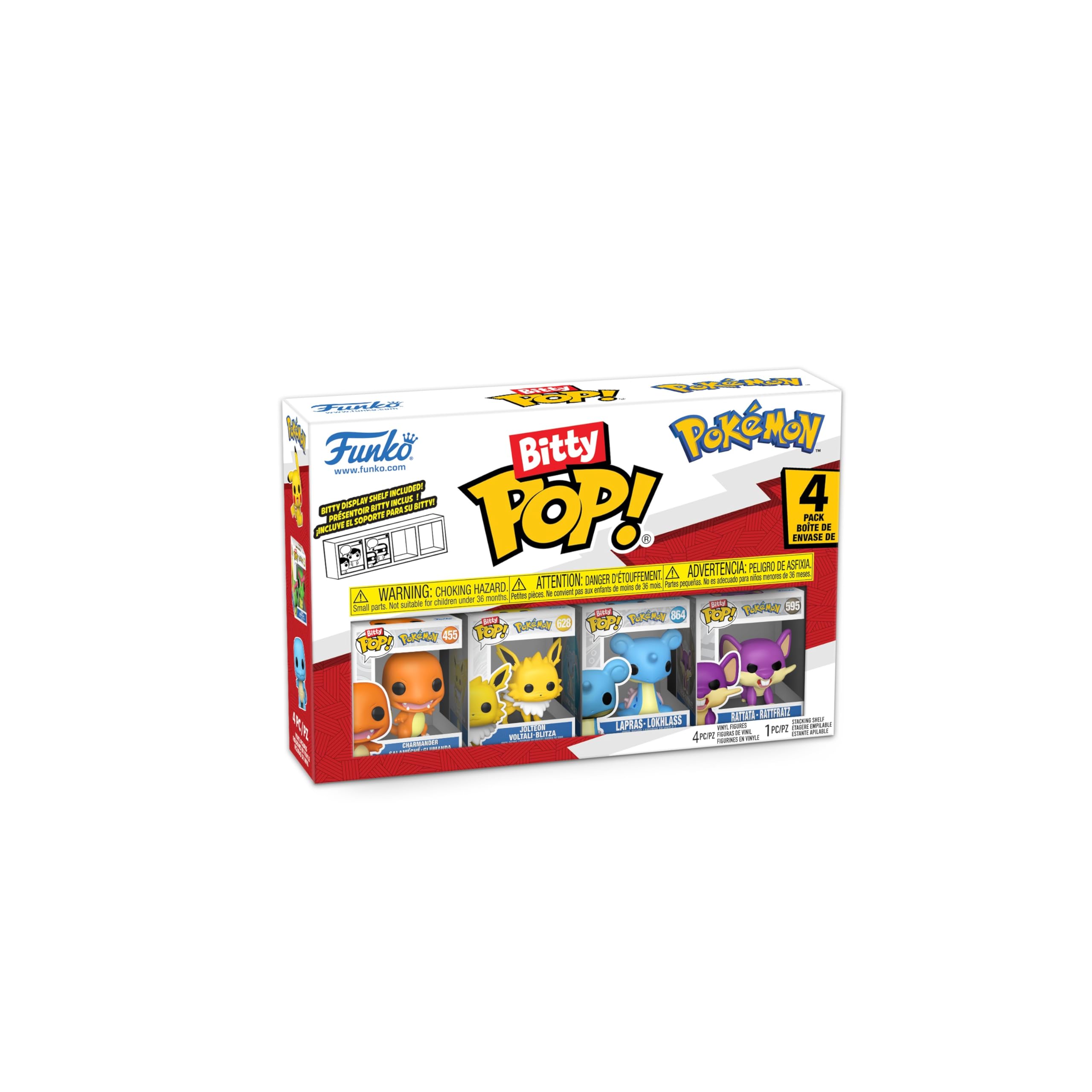 Funko Bitty Pop! Pokemon - Charmander 4PK Mystery Mini Figures | Vinyl | 0.9-inch 1