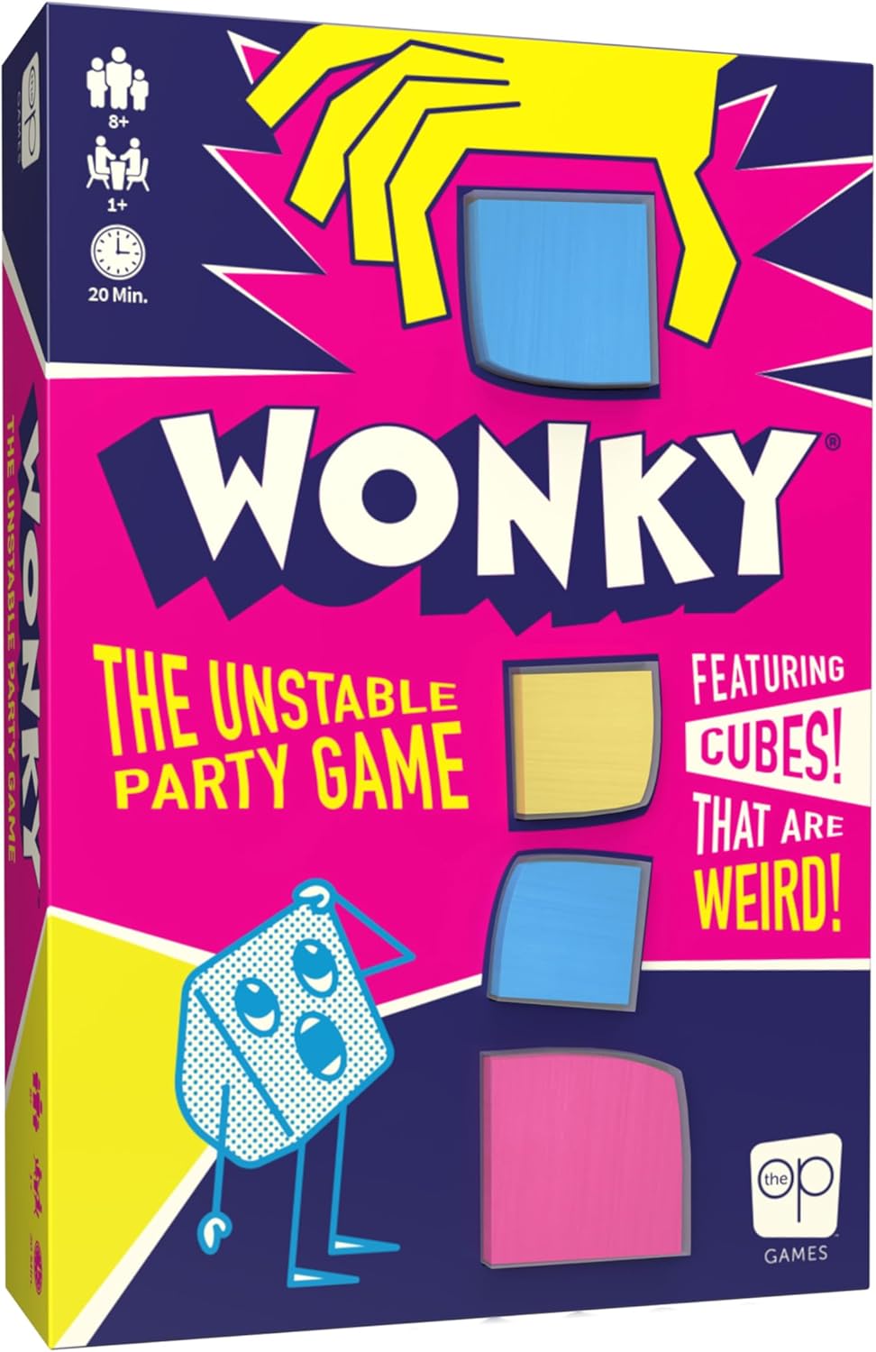 USAopoly Wonky Board Game (WK107-000-002400-06)