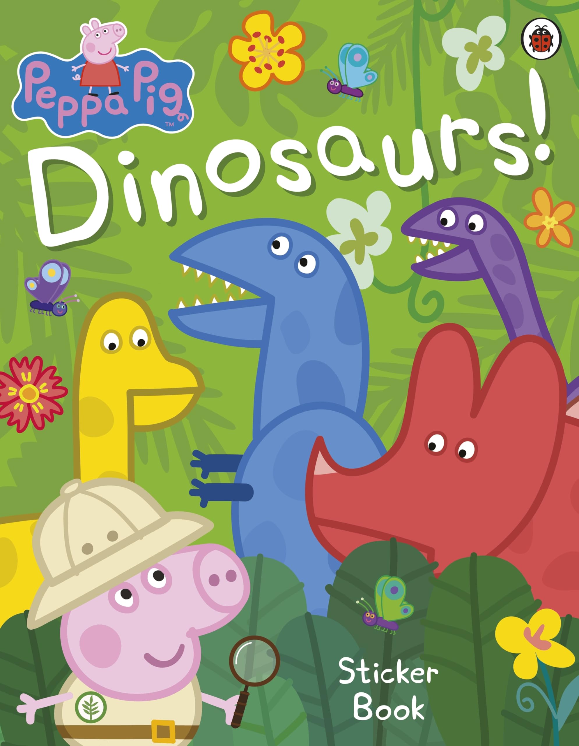 Ladybird Peppa Pig: Dinosaurs! Sticker Book - Ages 2-3 | 24 Pages | English 1