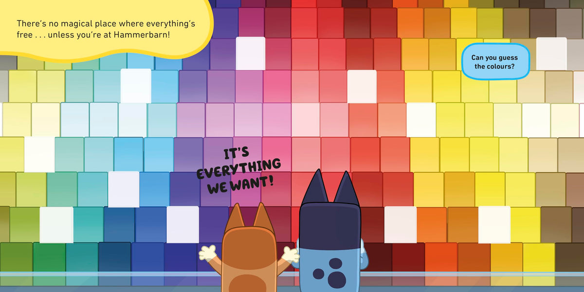 Bluey: A Magic Finger Painting Book | 10 Pages | Ages 3–6