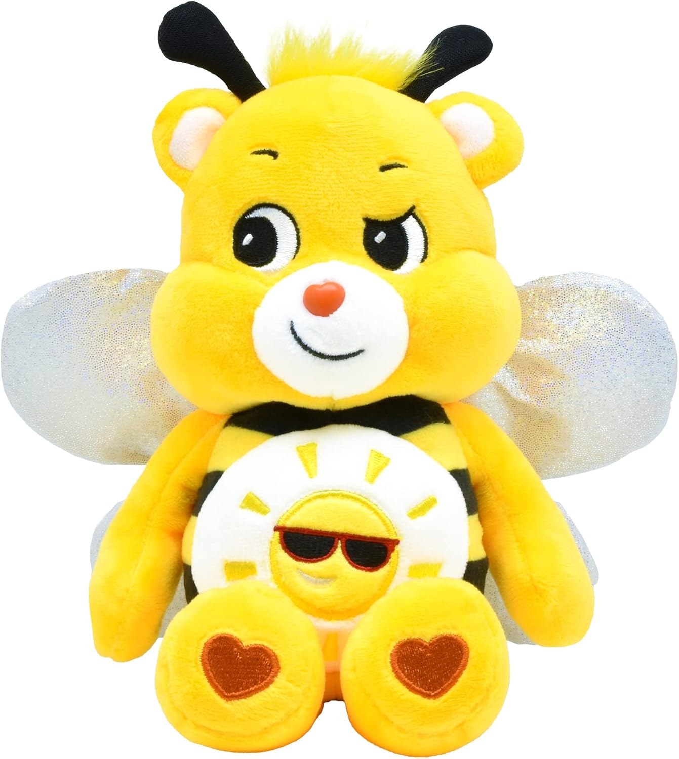 Care Bears Bumble Bee Funshine Bear - 9 Inch Plush with Crinkly Wings, Ages 4+ 1