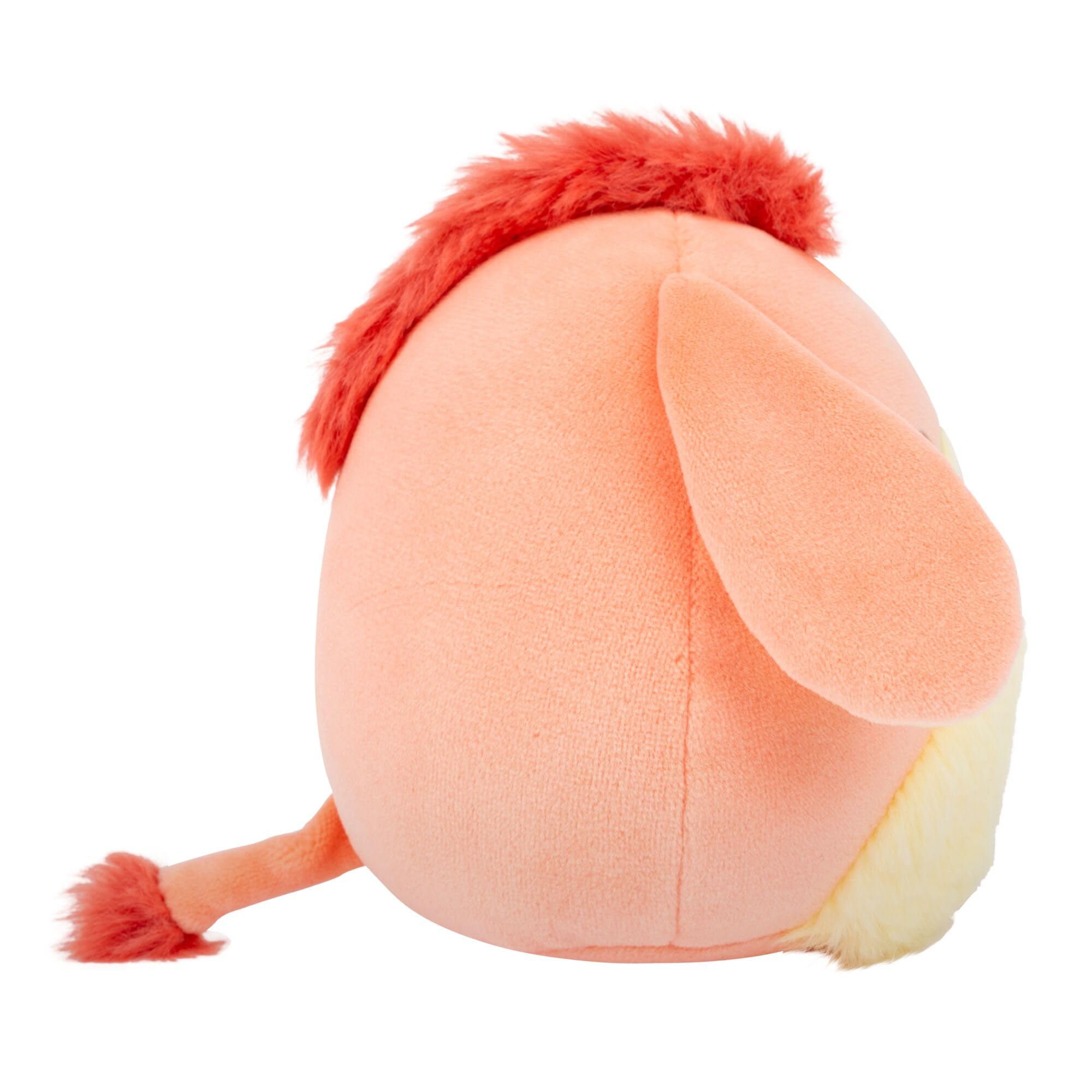 Squishmallows Original 7.5-Inch Llewyn the Peach Donkey - Easter Plush 5