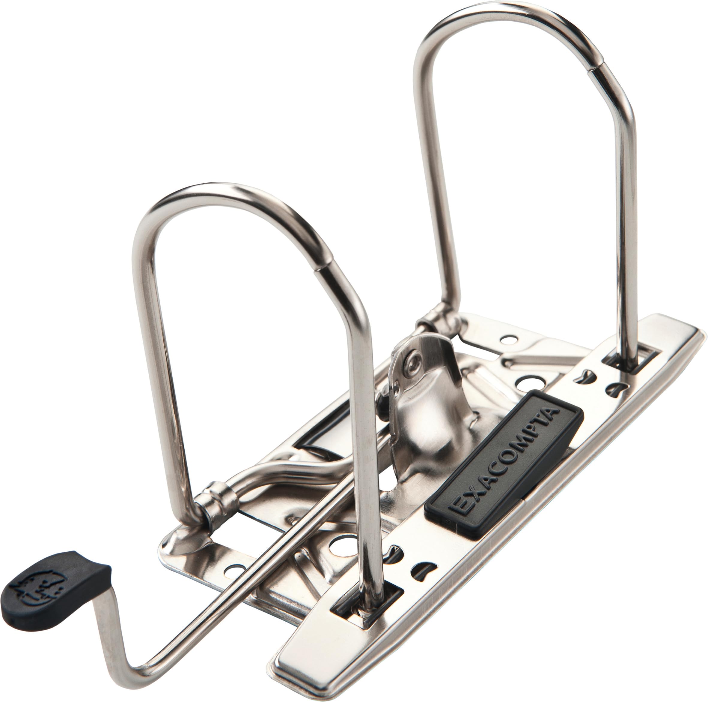 Exacompta Prem'Touch Lever Arch File - A3 Landscape | 80mm Spine & Rings | Grey Marbled 5