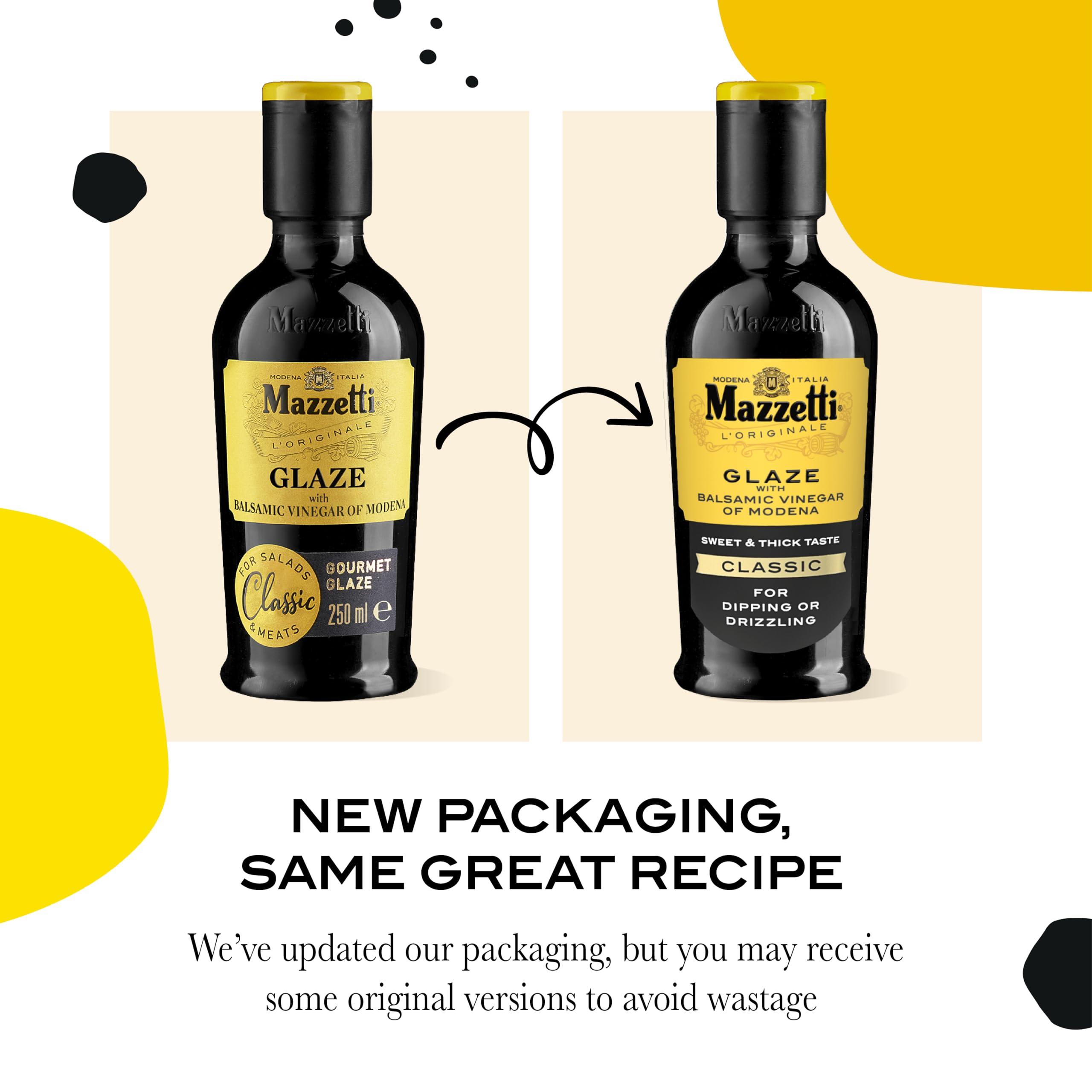 Mazzetti Balsamic Glaze with Balsamic Vinegar of Modena - 215ml | Made in Italy 2