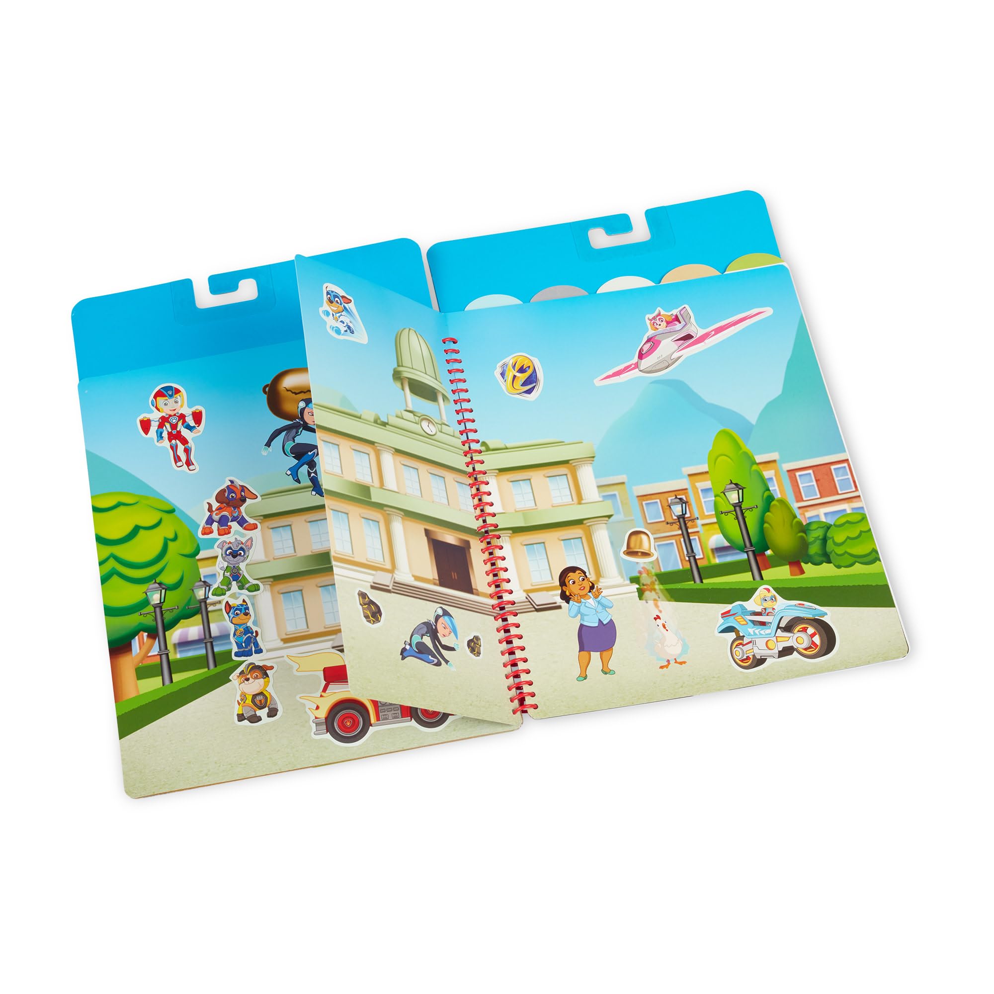 Melissa & Doug PAW Patrol Reusable Stickers Adventure Bay Activity Pad | 164 Stickers 2