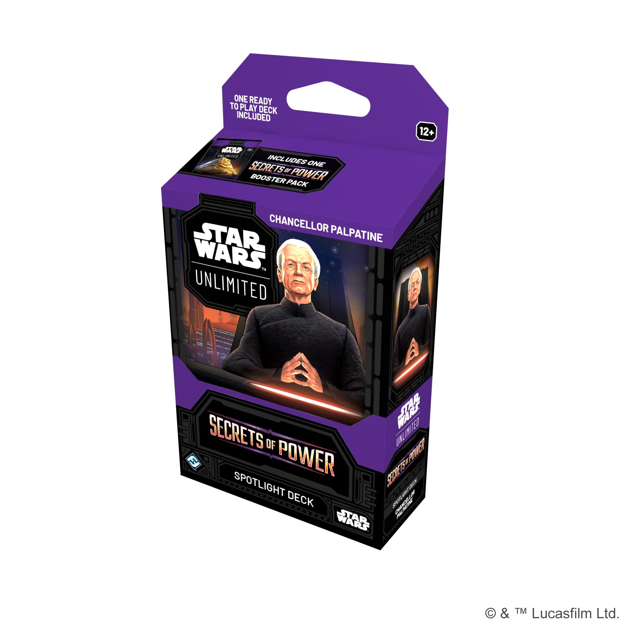 Asmodee Star Wars: Unlimited TCG Secrets of Power Spotlight Deck Display | 6 Decks Included 3