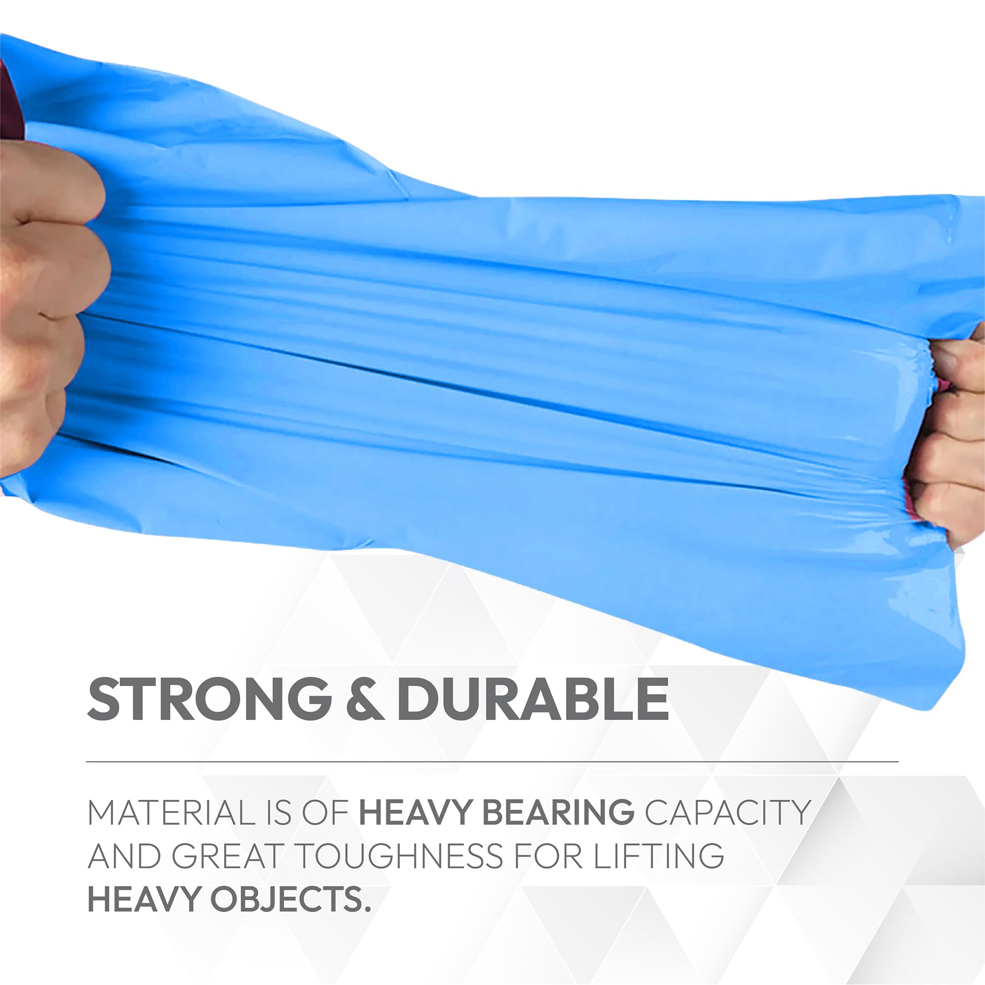 delka Polyethylene Padded Envelope Mailers - 100 Pack Blue Self-Seal | Tear-Resistant 3