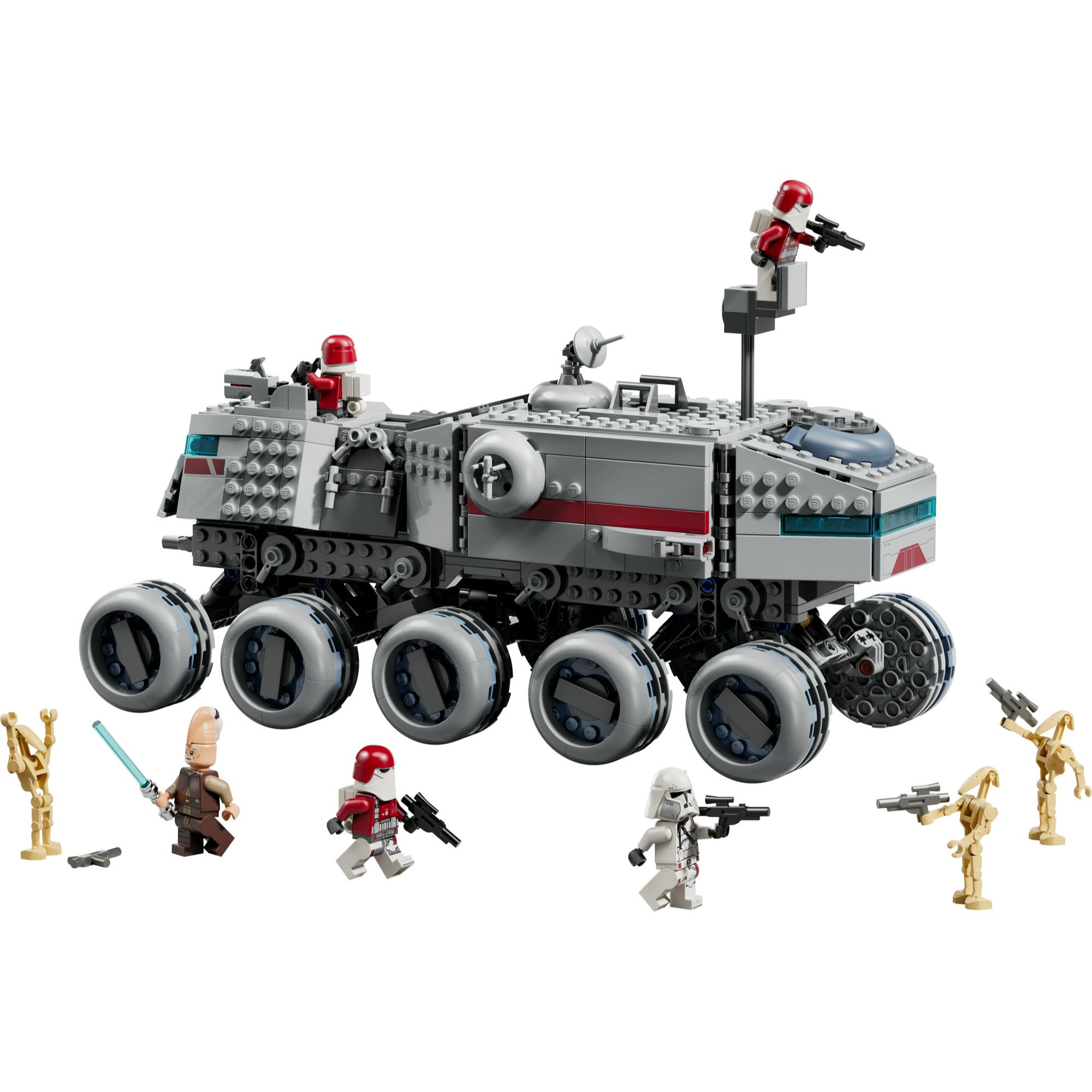 LEGO Star Wars 75413 Republic Juggernaut - Building Toy with 5 Minifigures & 3 Battle Droids 2