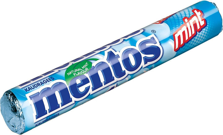 Mentos Mint Chewy Dragees - Pack of 40 x 38G