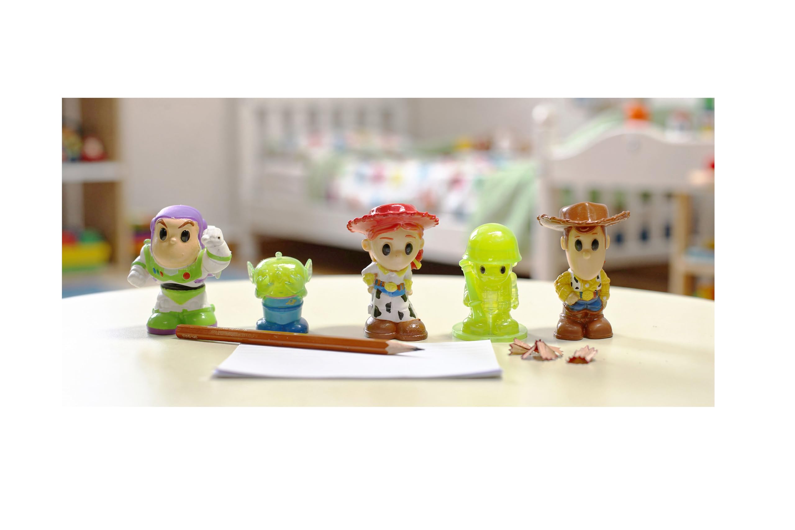 Giochi Preziosi Ooshies Toy Story 5 Pack Pencil Toppers | Chance of Rare Gold Collector Pack 5