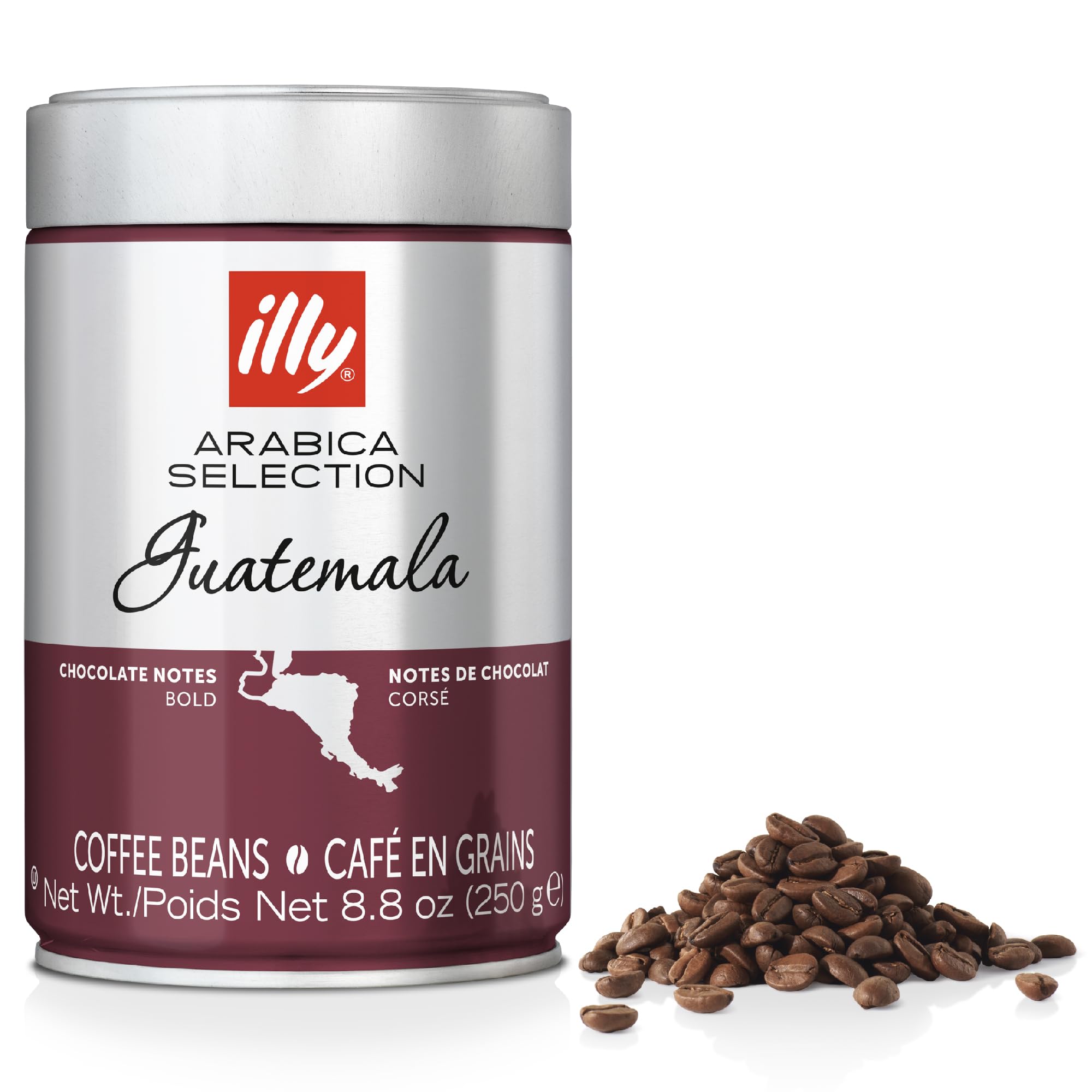 illy Arabica Selection - Guatemala Single Origin Coffee Beans - 100% Arabica - Whole Bean - 250g Tin 1