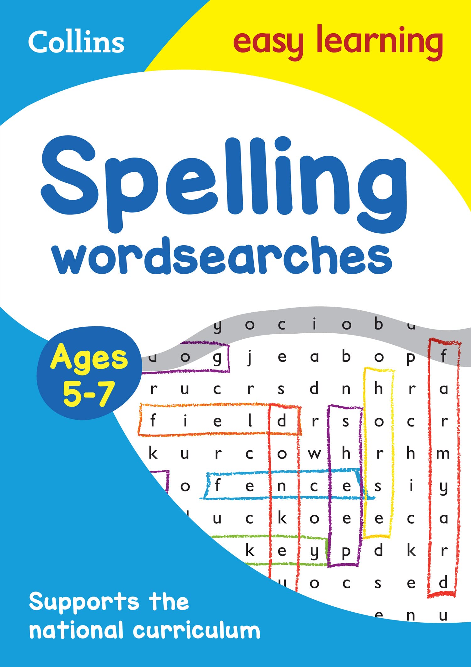 Collins Easy Learning KS1 Spelling Word Searches Ages 5-7 | Paperback | 32 Pages 1