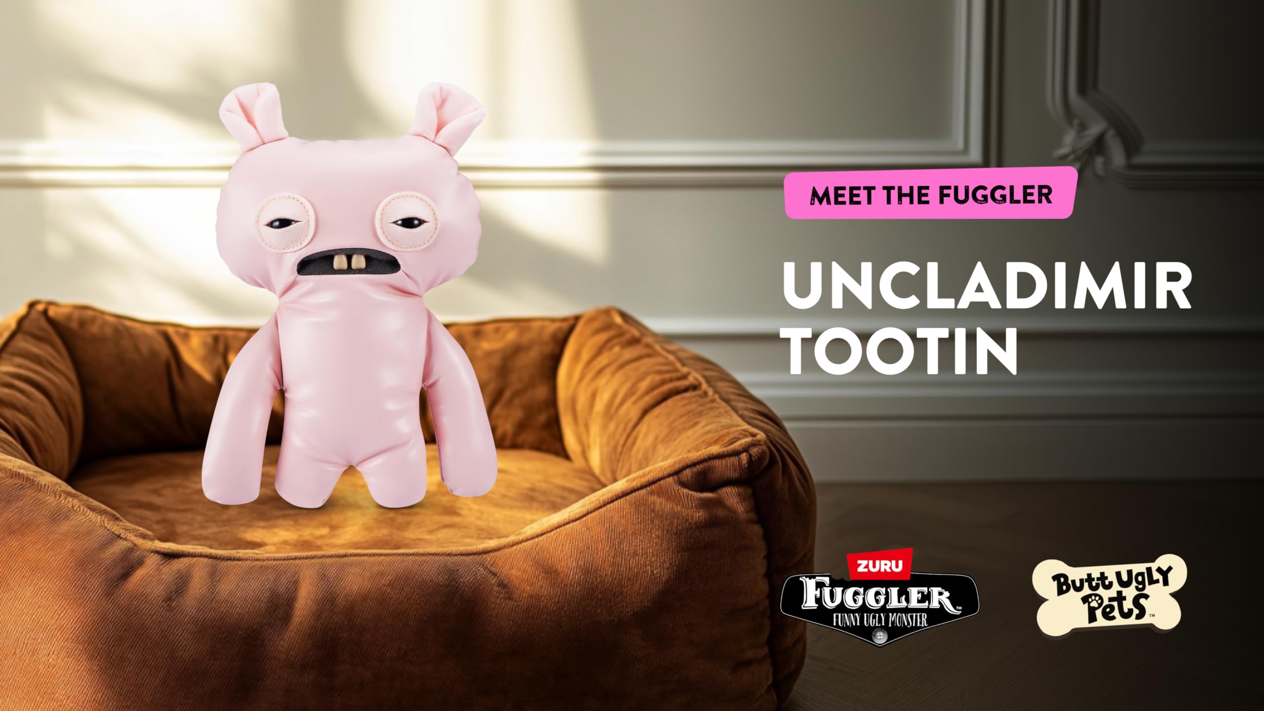 Fuggler Butt Ugly Pets 9-inch Series 1 Plush - Funny Ugly Monster Collectible by ZURU 12