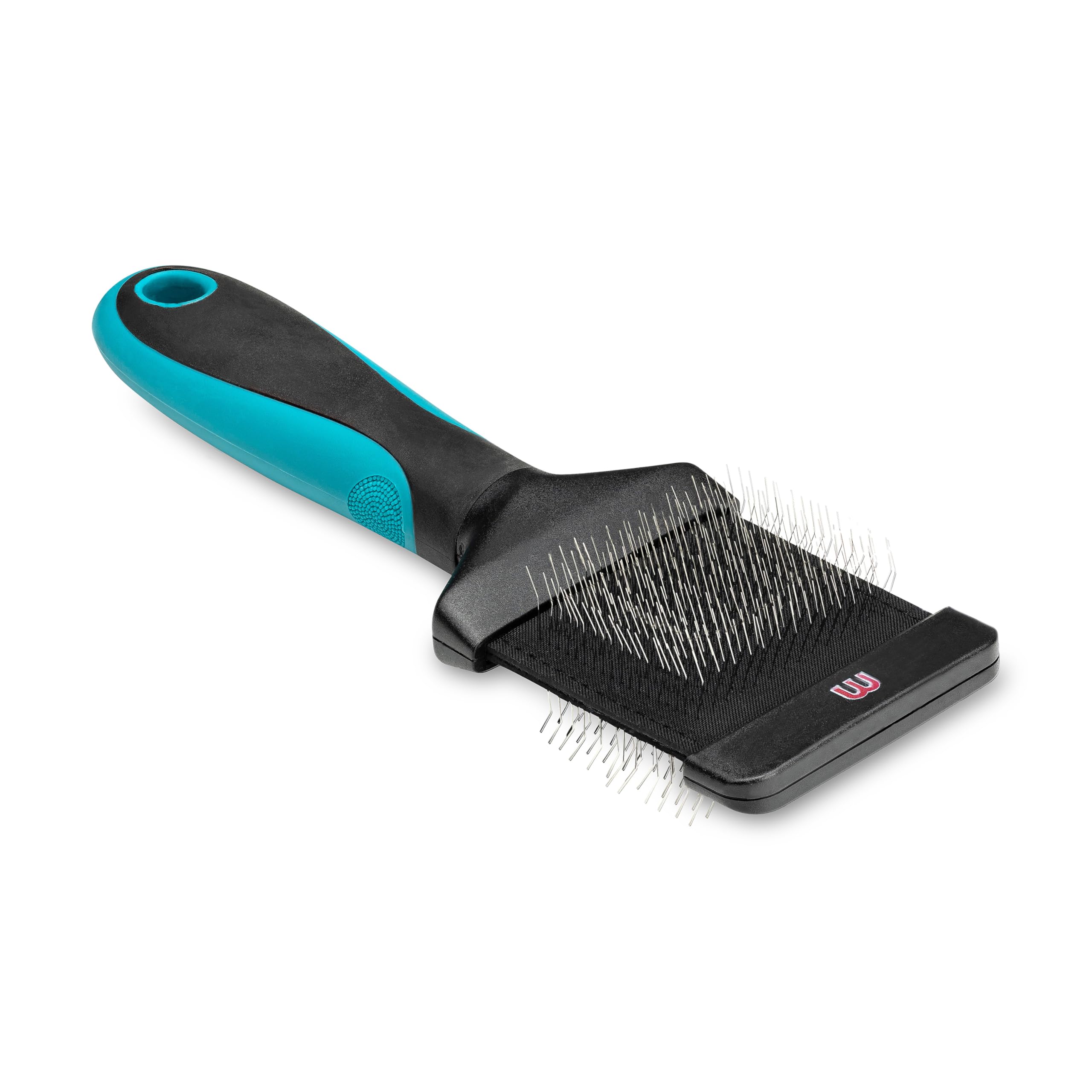 Mikki Pro Slicker Brush - Detangle, Smooth, Remove Undercoat | Double-Sided | Ergonomic Handle 1