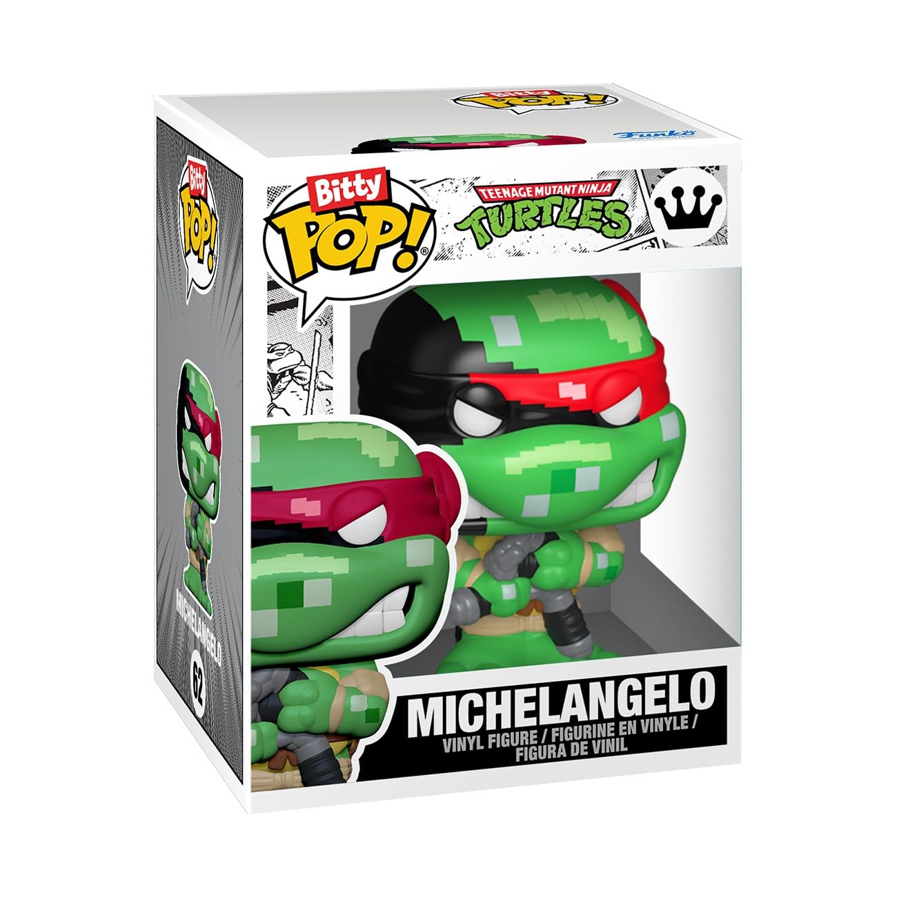 Funko Bitty Arcade: Teenage Mutant Ninja Turtles Miniature Figure | Multicolor | Model 90116 4