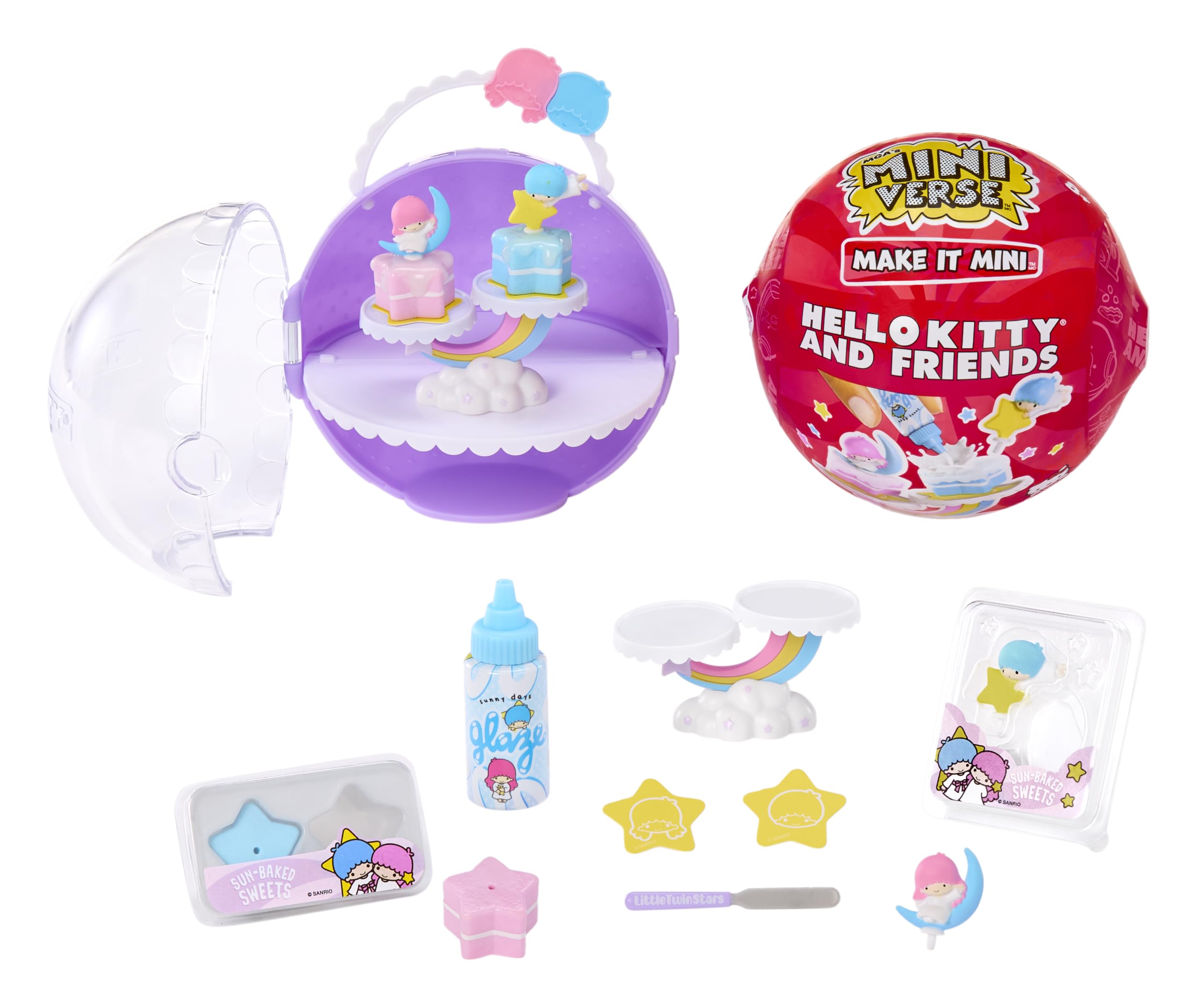MGA's Miniverse Make It Mini Hello Kitty and Friends Series 4 DIY Collectible Figure 1