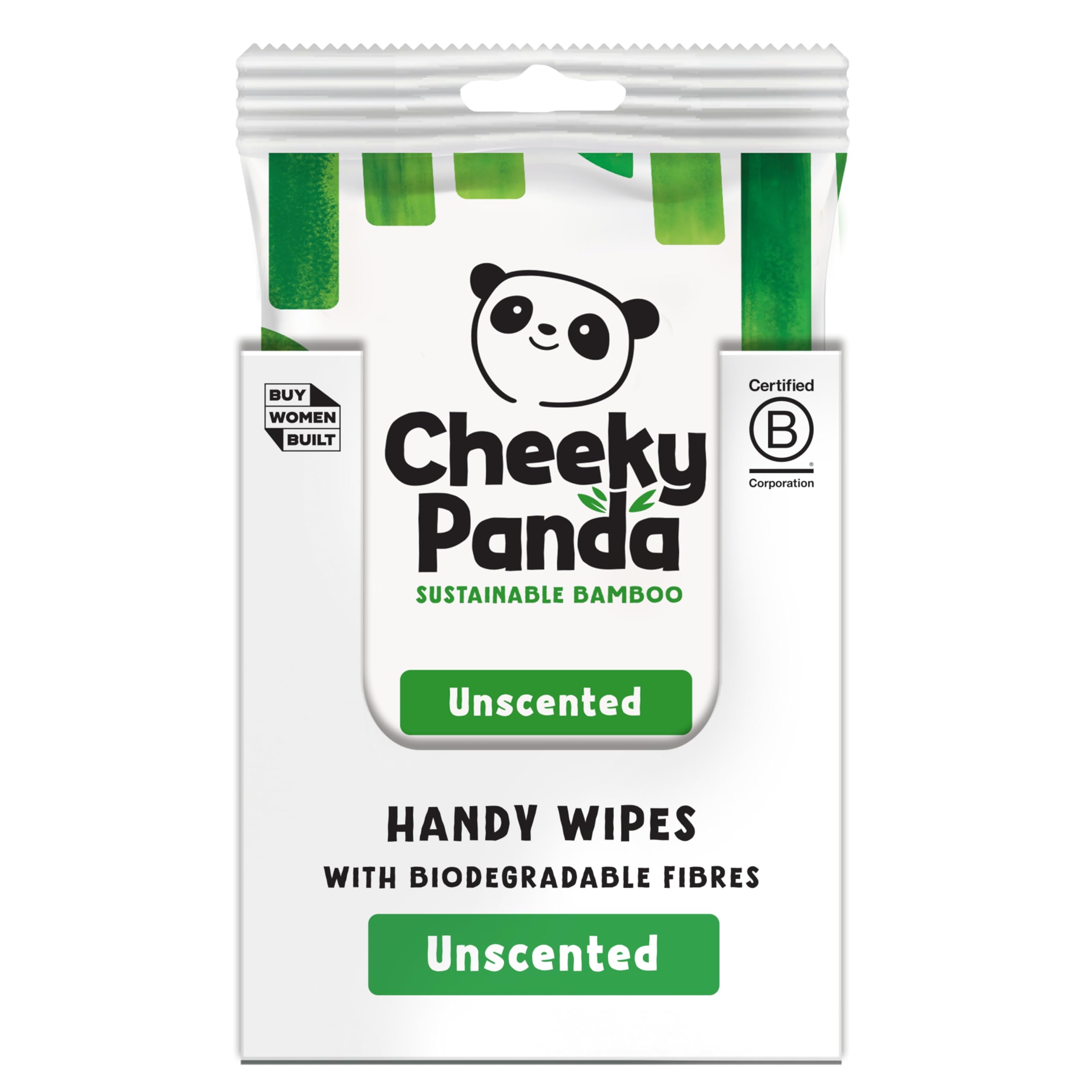The Cheeky Panda Bamboo Hand Wipes - 12 Packs of 12 Travel Wipes | 144 Count Total 1