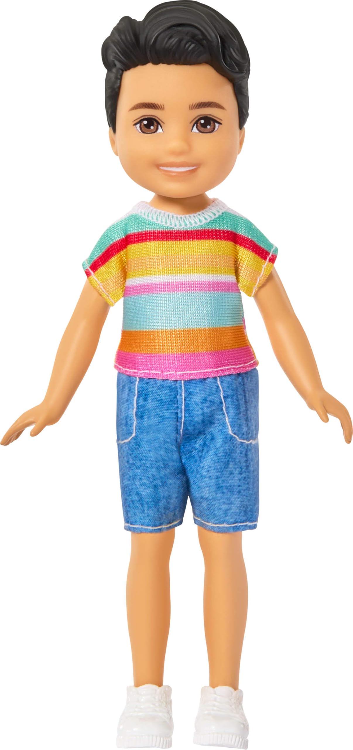 Barbie Club Chelsea Koji 6-Inch Boy Doll with Sculpted Brunette Hair | Ages 3+ 1