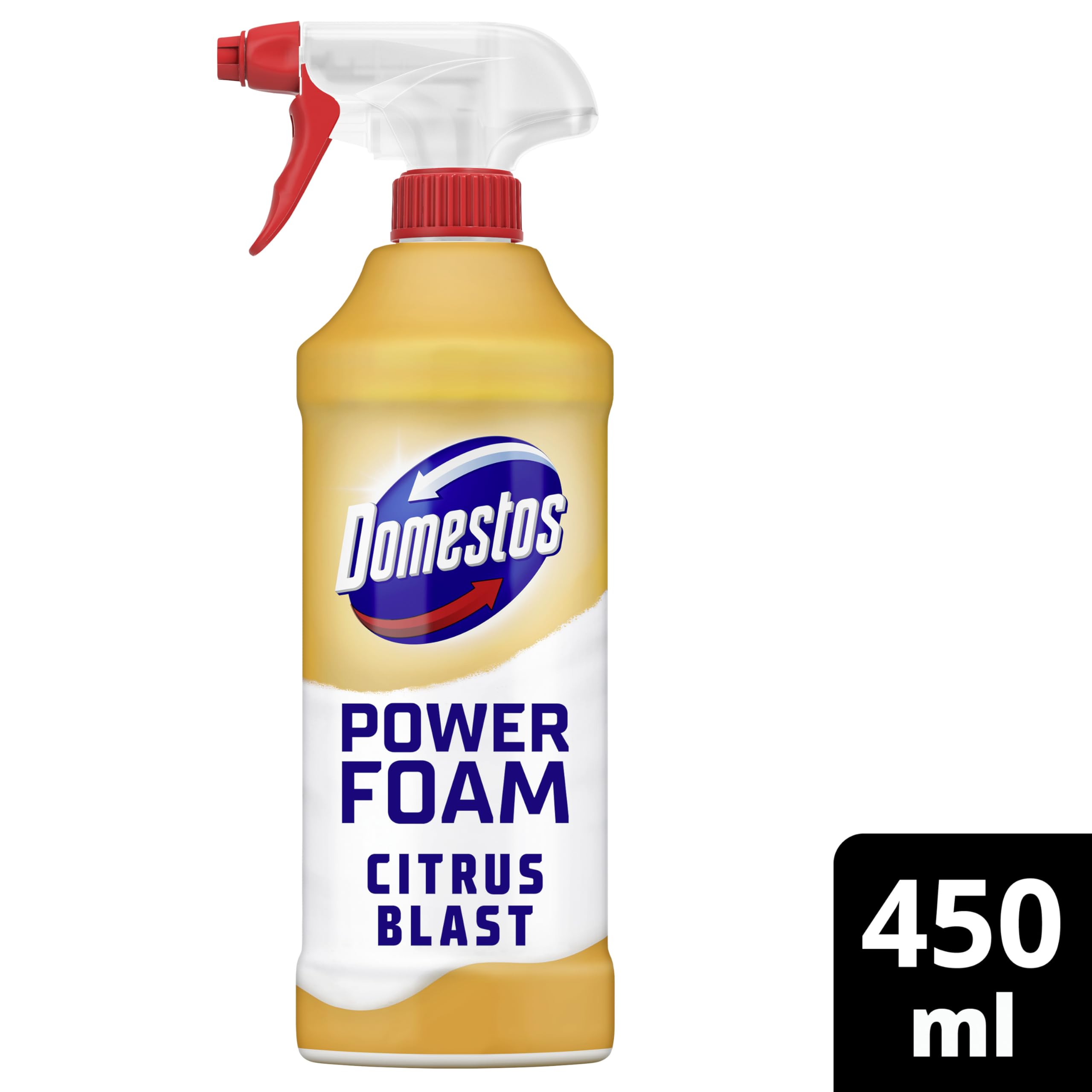Domestos Power Foam Citrus Blast Toilet & Bathroom Cleaner Spray 450 ml 2