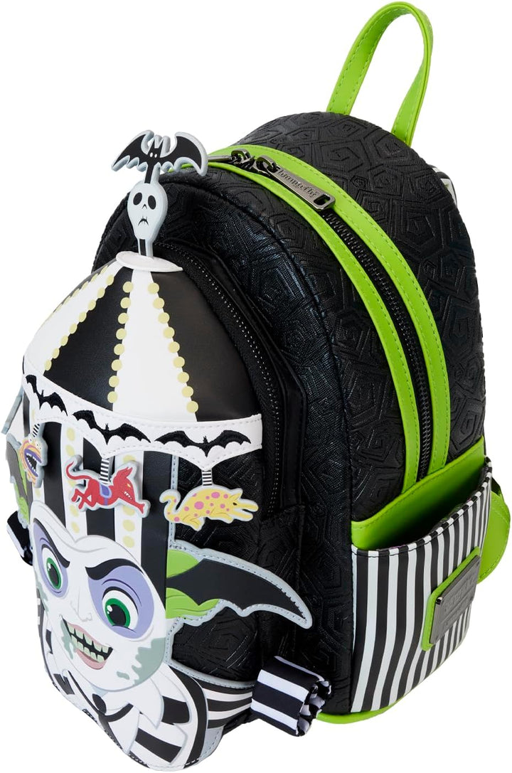 Loungefly Beetlejuice Carousel Hat Light Up Mini Backpack (Multi)