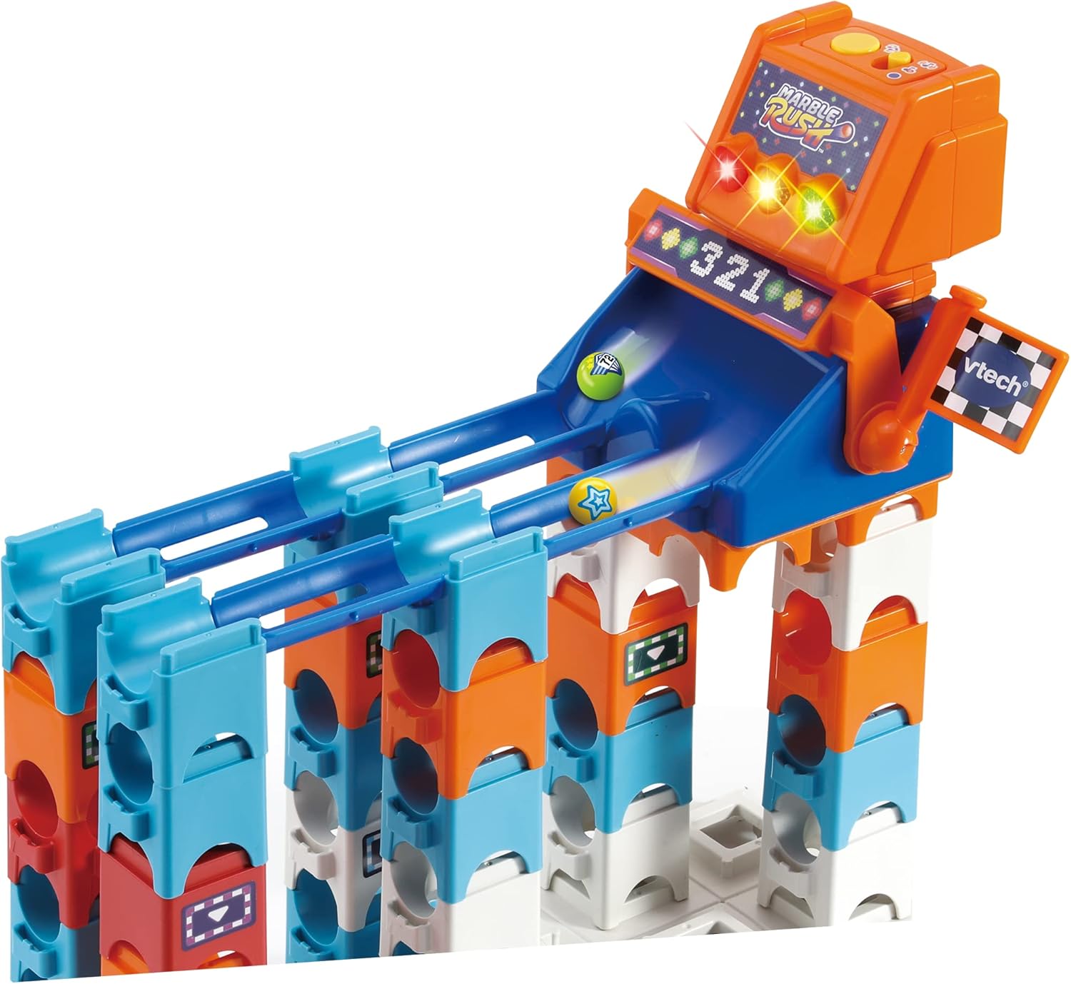 VTech Marble Rush Speedway Construction Building Game for Kids 8