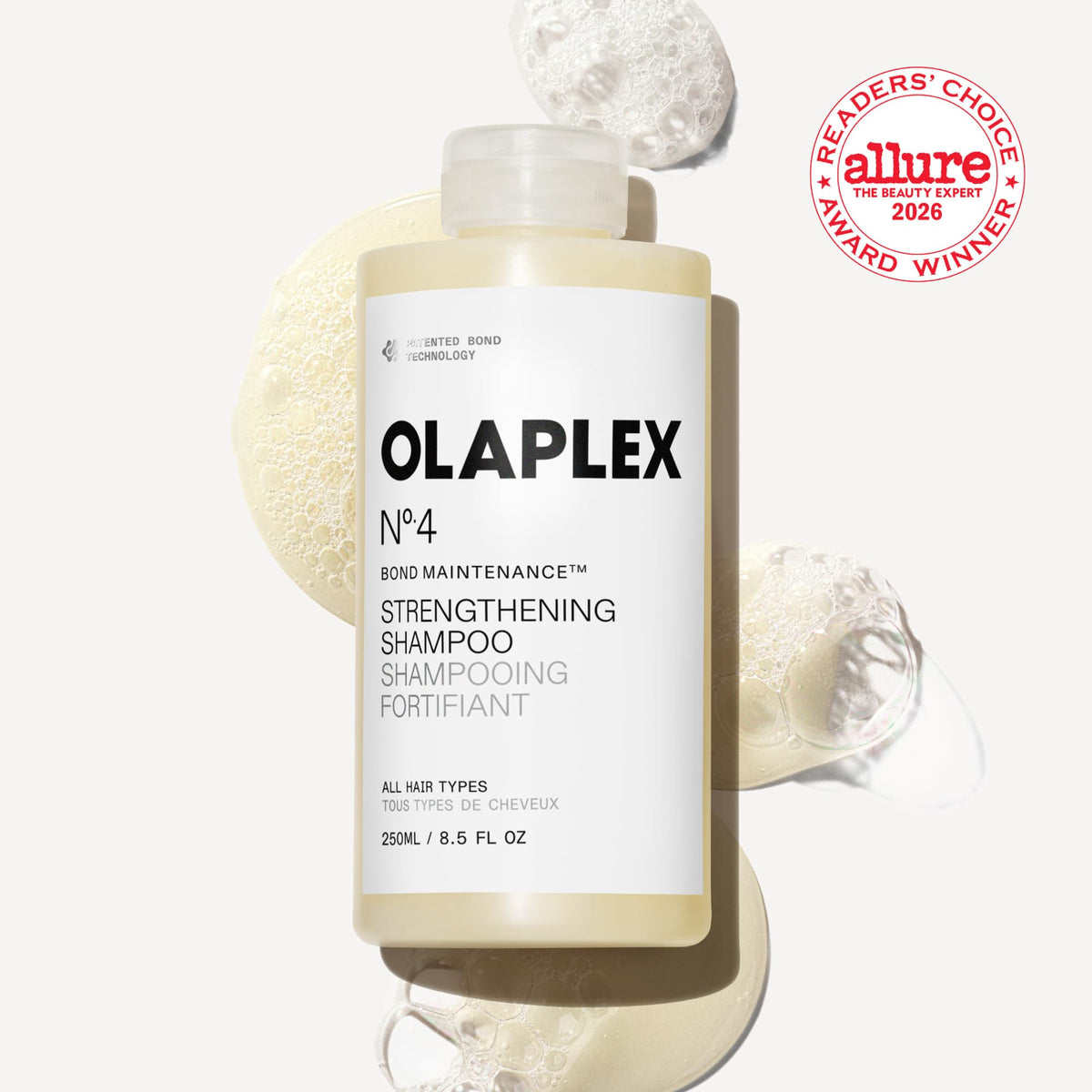 OLAPLEX No. 4 Bond Maintenance Shampoo - Repairs Breakage, Strengthens, Nourishes | 250 ml
