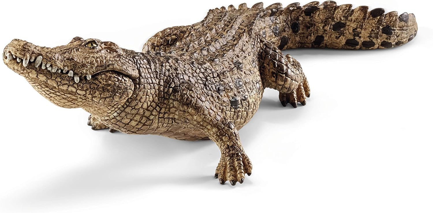 Schleich 14736 Crocodile Toy Figurine - Movable Jaw, Ages 3-8 6