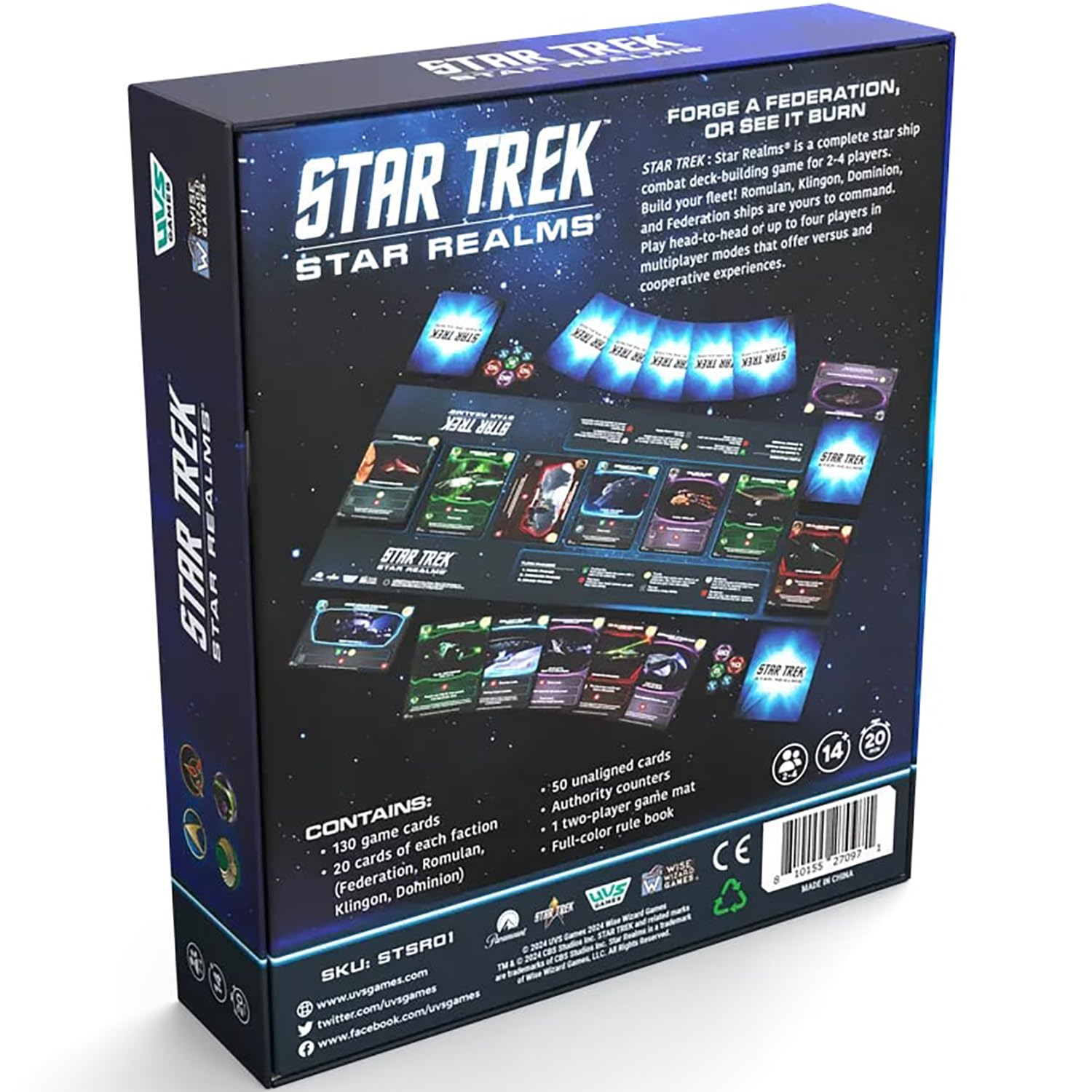 UVS Games Star Trek: Star Realms Core Set Deck Building Card Game | 2-4 Players | 30 Min Playtime 2