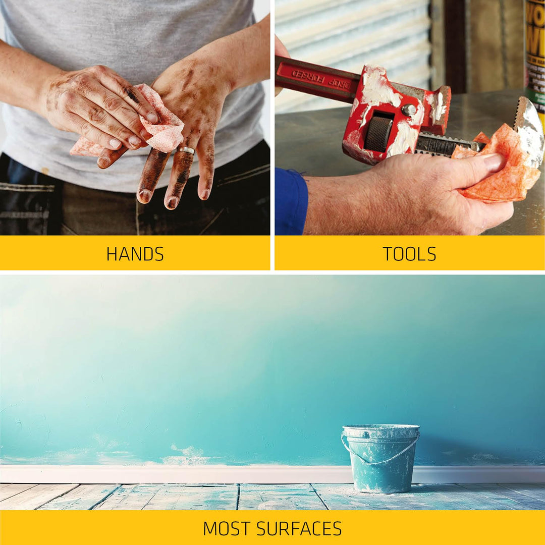 Sika - Everbuild Wonder Wipes Multi-Use Cleaning Wipes for Building Trade