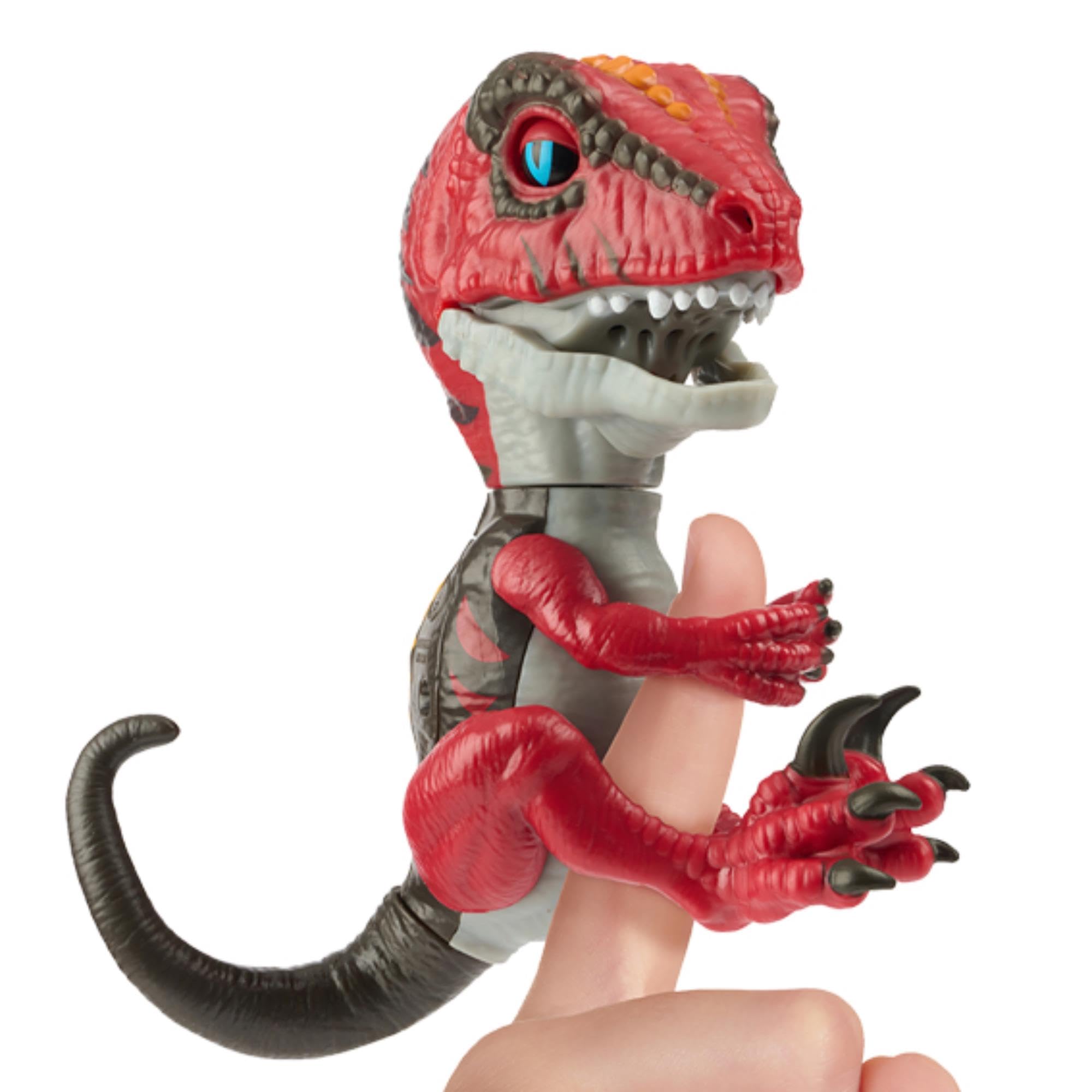 Untamed Roaring Dinos Interactive Raptor - Slash (Red), 40+ Sounds & Reactions, Ages 5+ 6