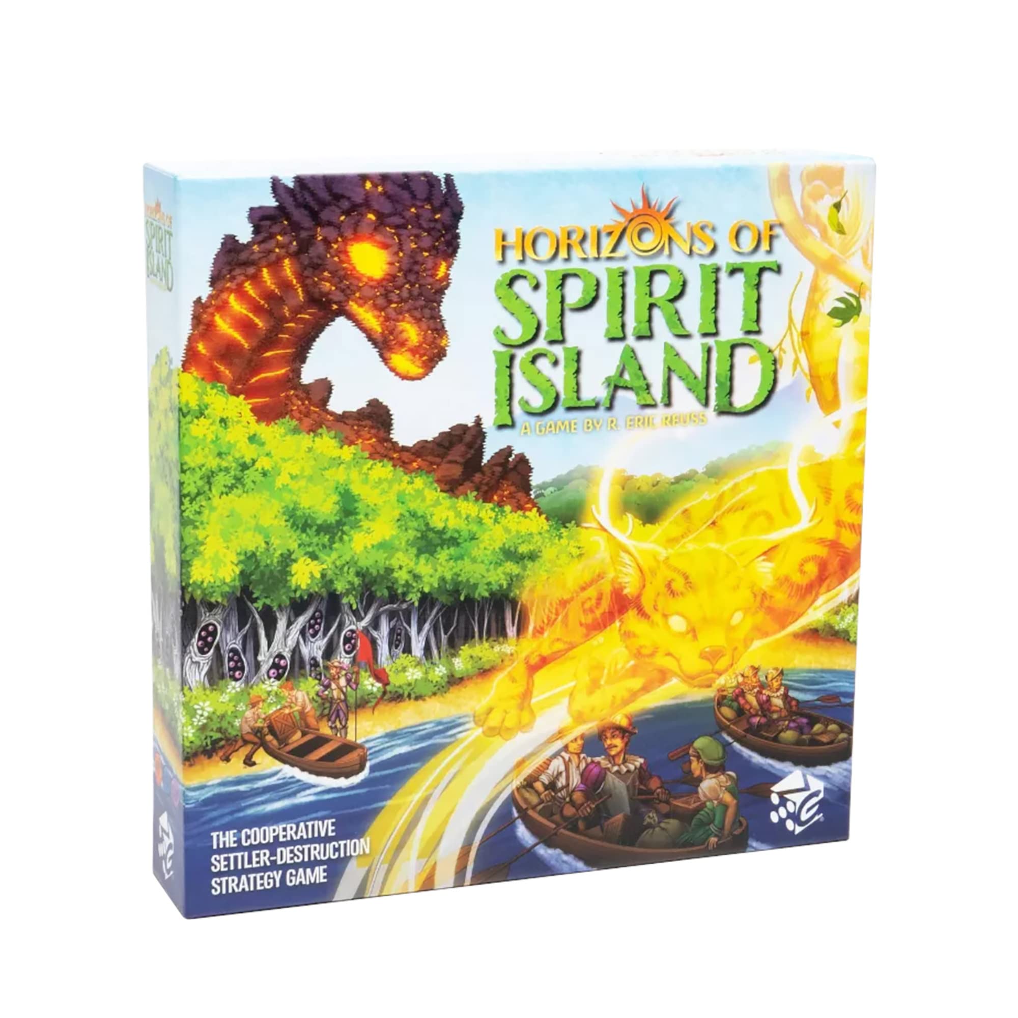 Greater Than Games Horizons of Spirit Island Board Game | 1-3 Players | 90 Min Playtime | Ages 10+